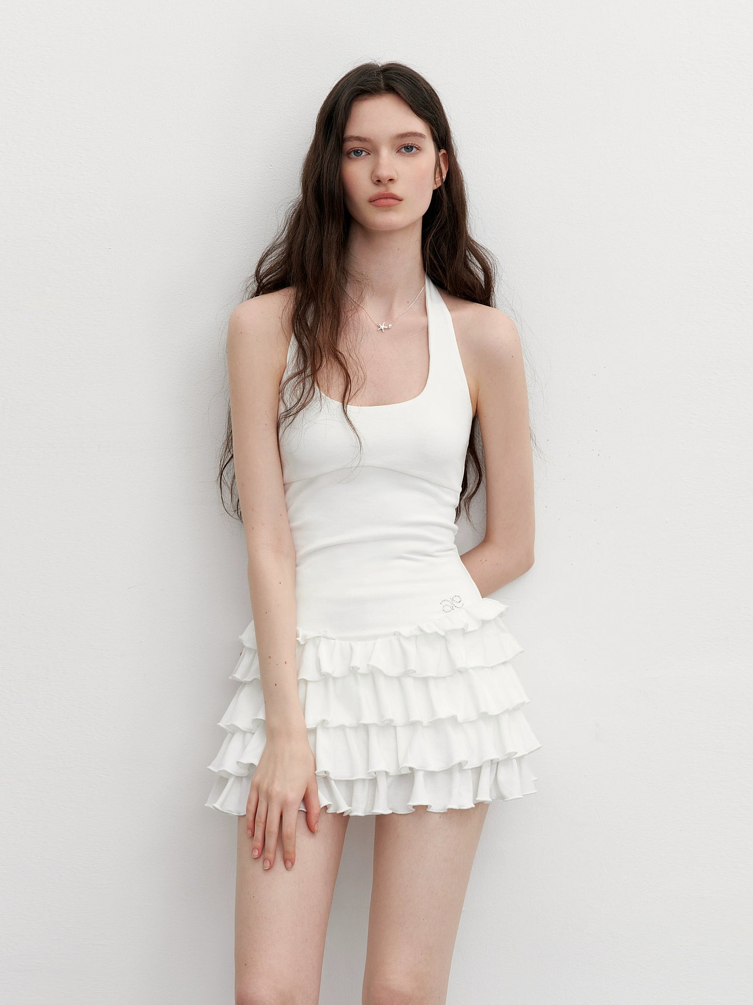 Tiered Ruffle Tank Dress