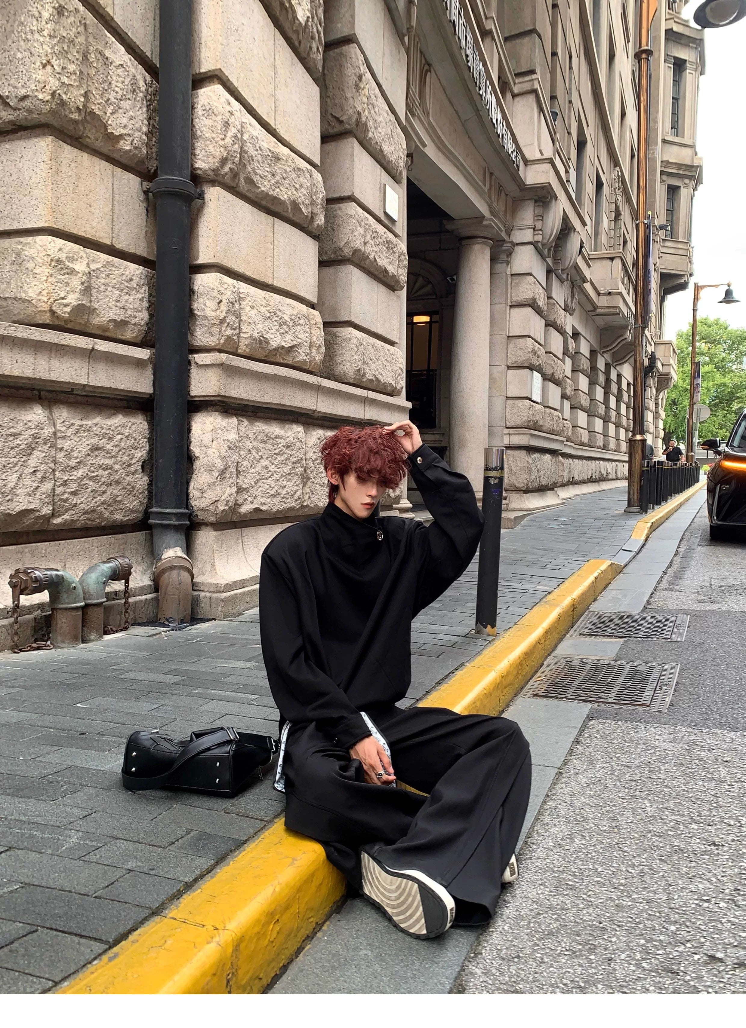 Urban Drape Funnel Sweatshirt