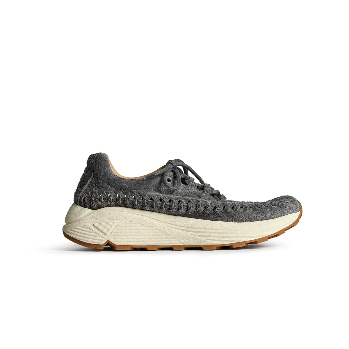 Handwoven Suede Runner Sneakers