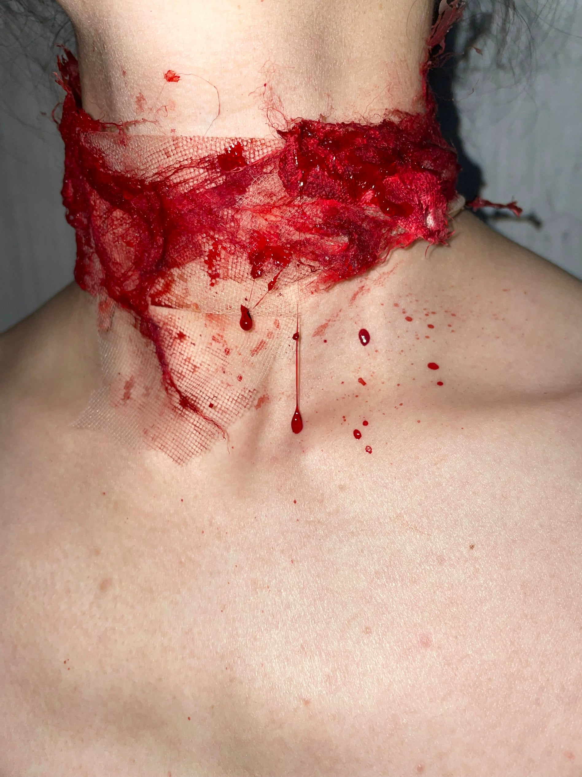 Bloody Horror Costume Choker