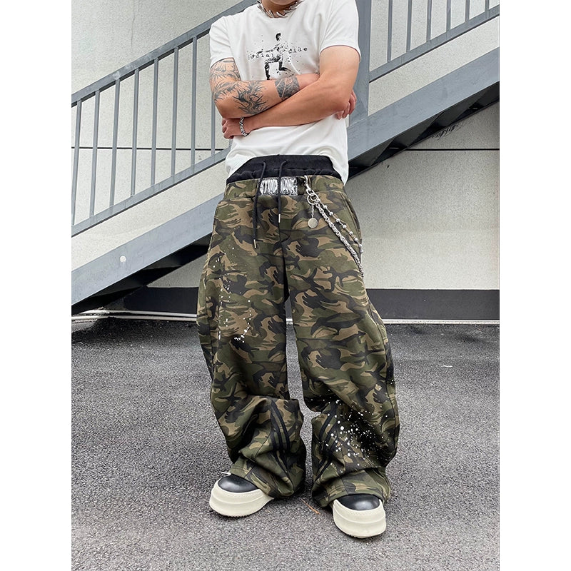 Splatter Paint Camo Pants