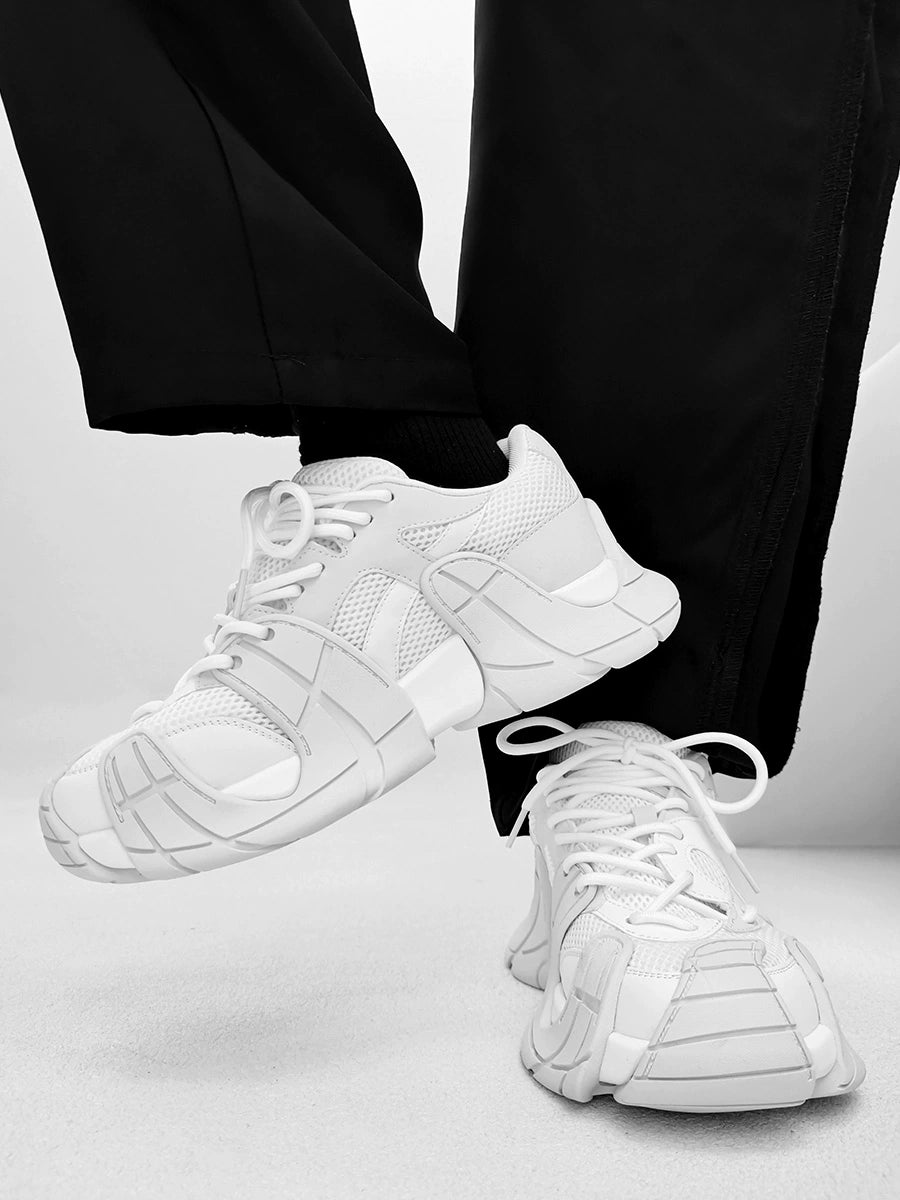 Futuristic Chunky Aesthetic Sneakers