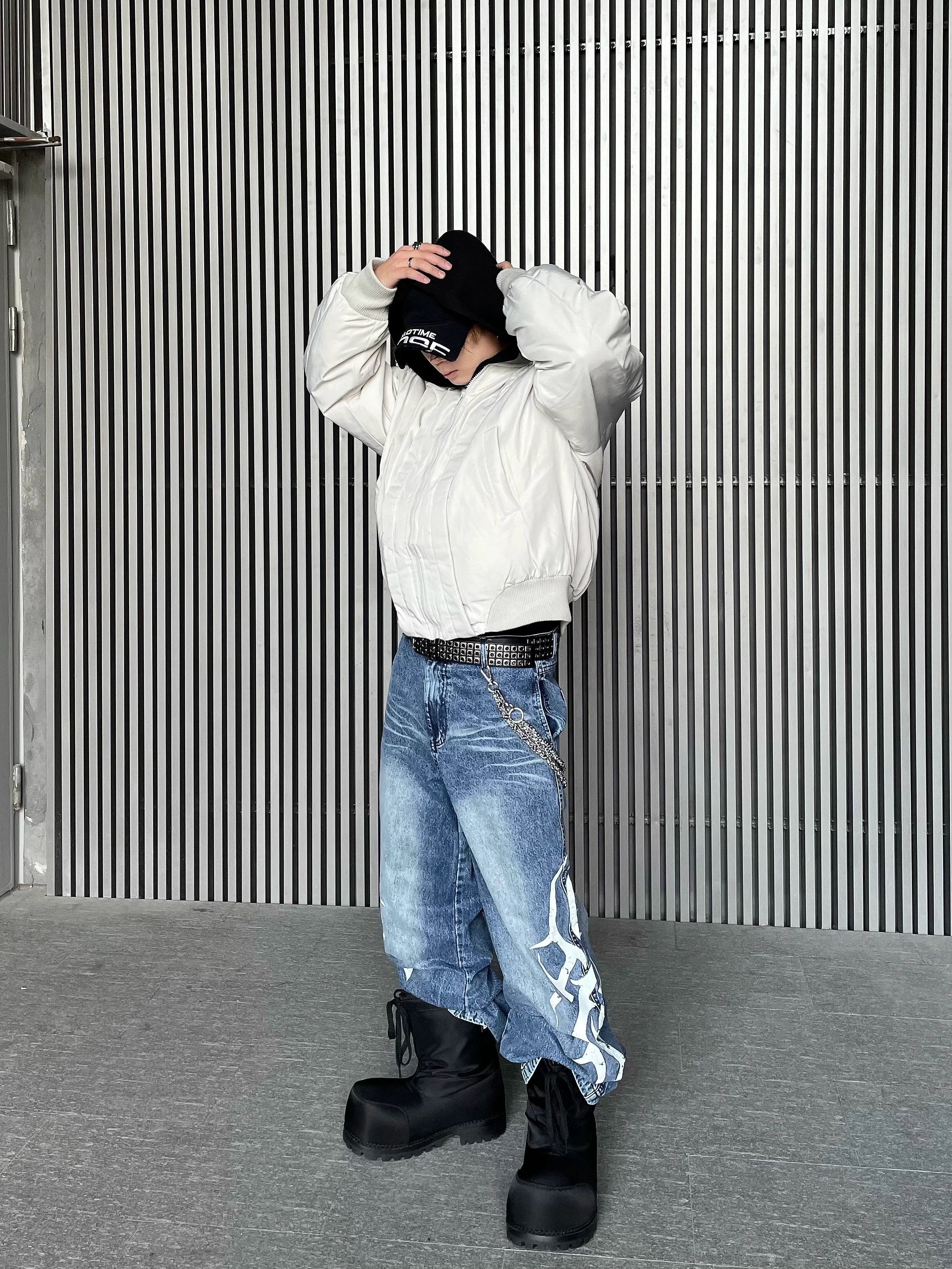 Frost Flame Wide Leg Jeans