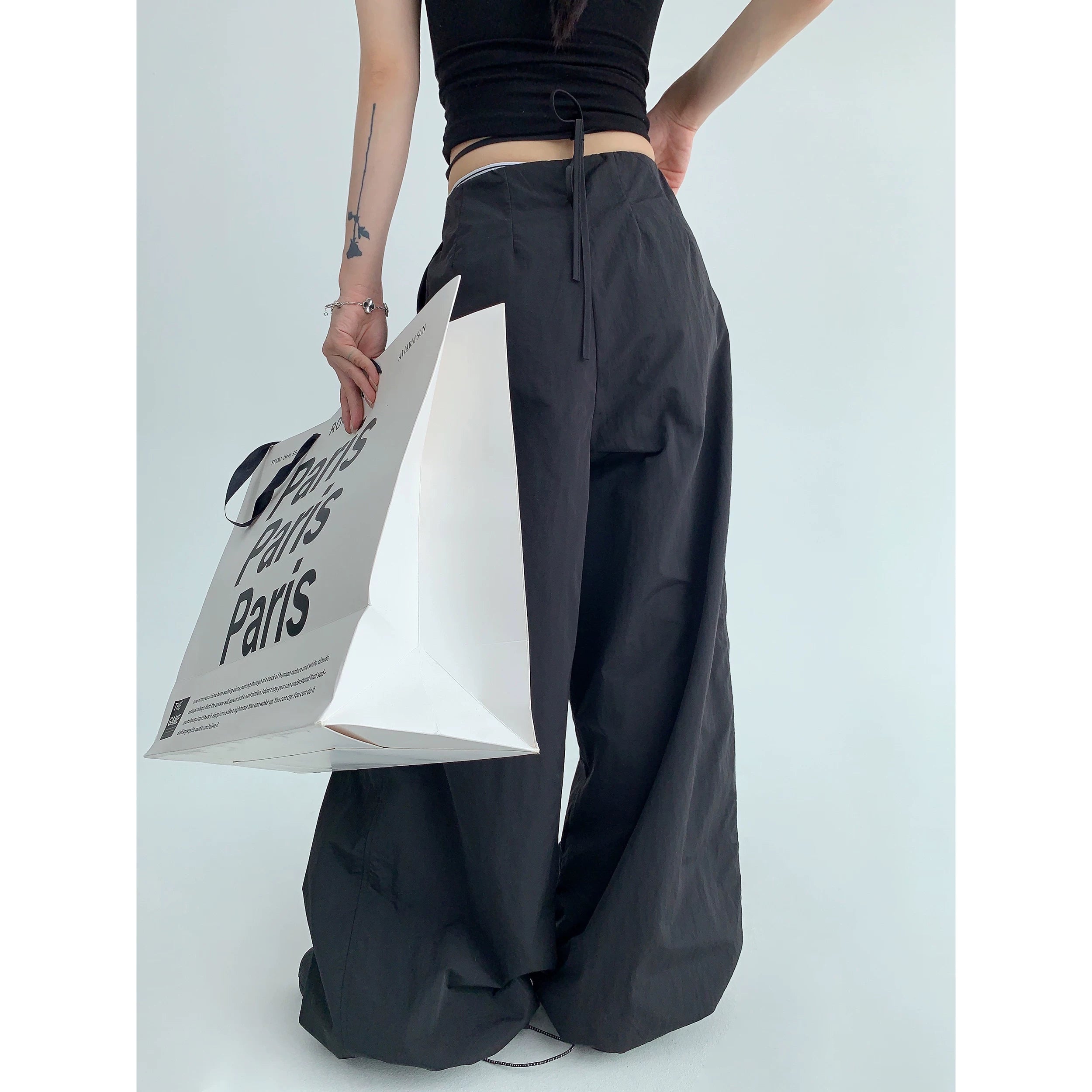 Midnight Parachute Wide Pants