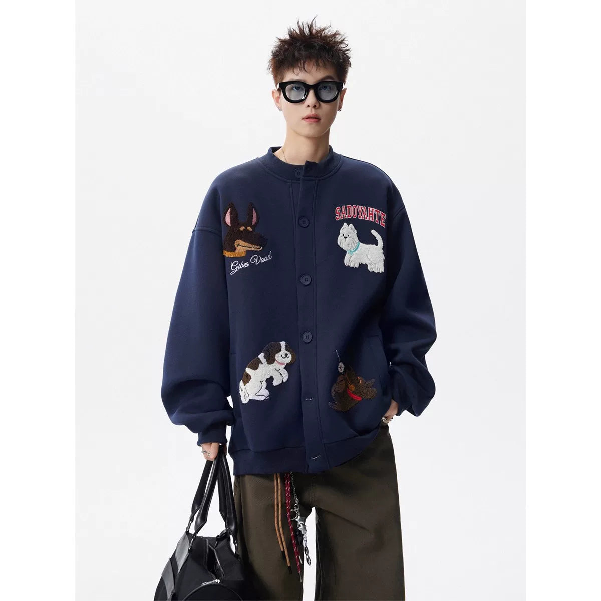 Puppy Parade Fleece Coach Jacket