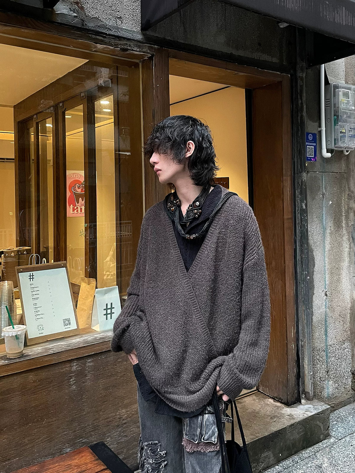 Duskmoor Slouchy Knit Sweater