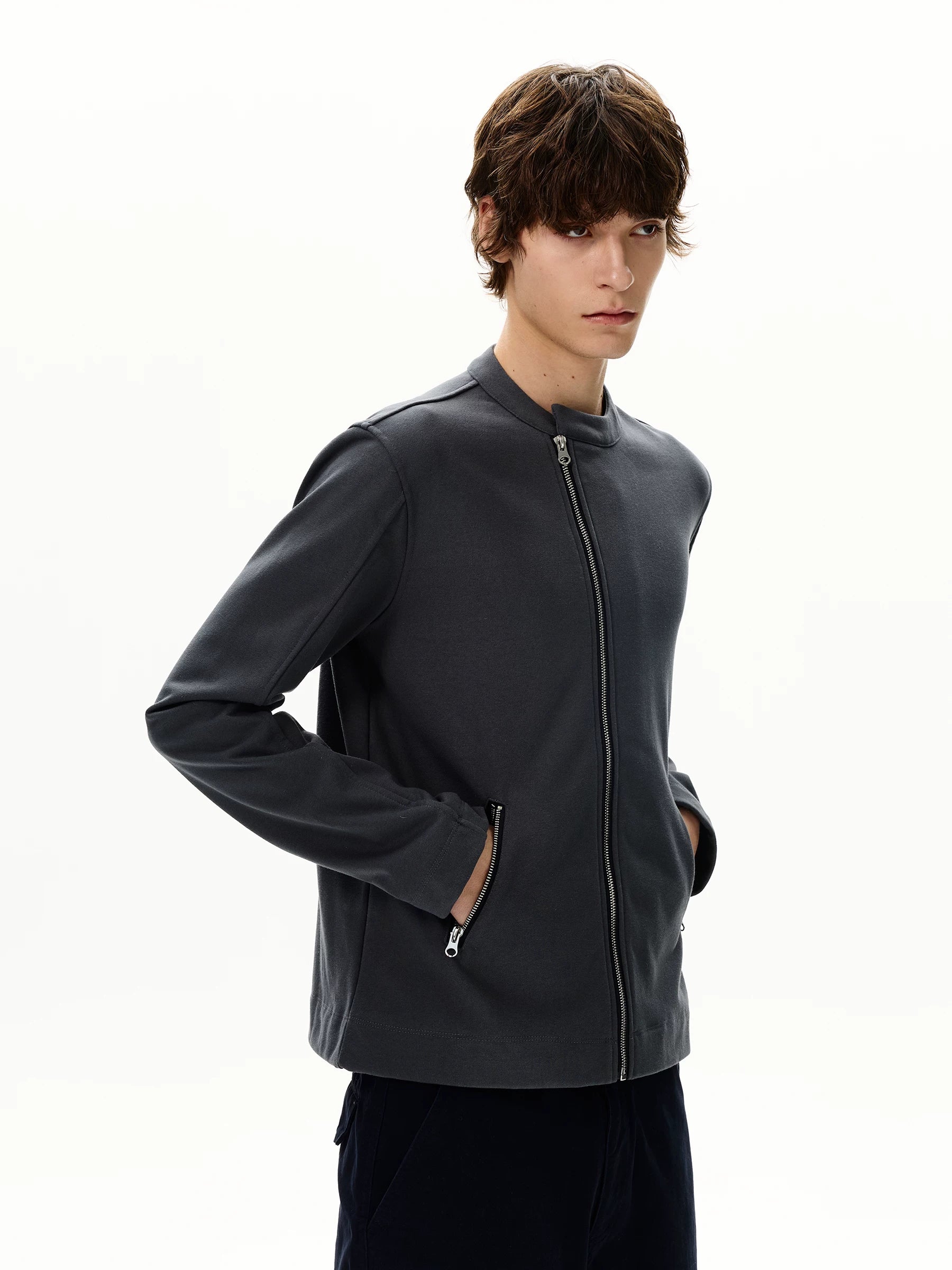 MonoRail Zip-Front Minimal Track Jacket