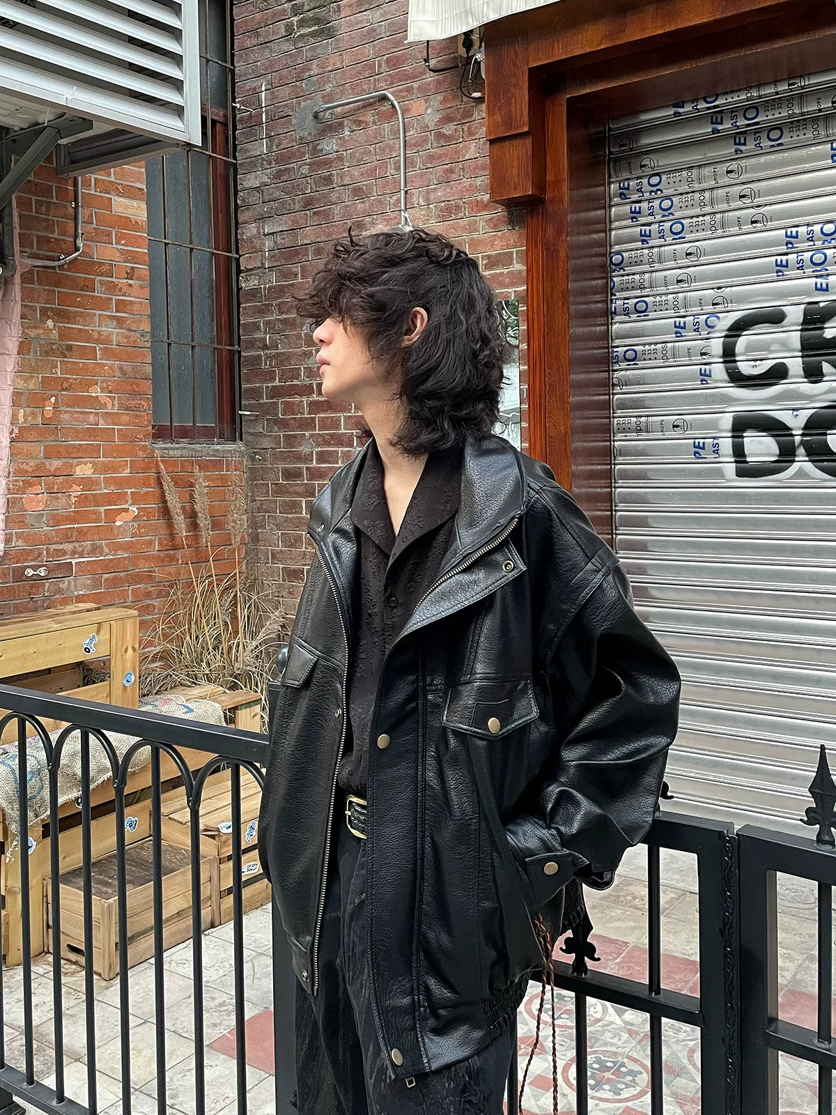 Gravemont Oversized Moto Jacket