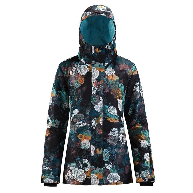Floral Patterned Ski Jackets