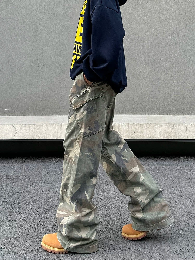 Dust Field Camo Cargo Pants