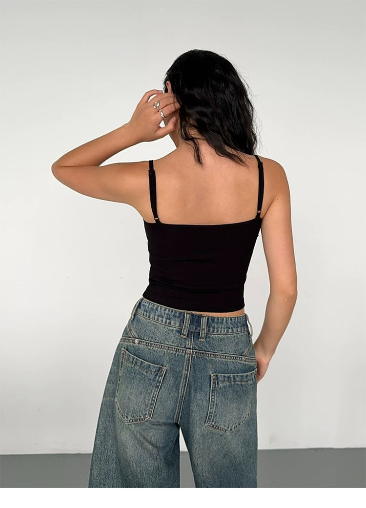 Rhythm Basics Fitted Cami Crop Top