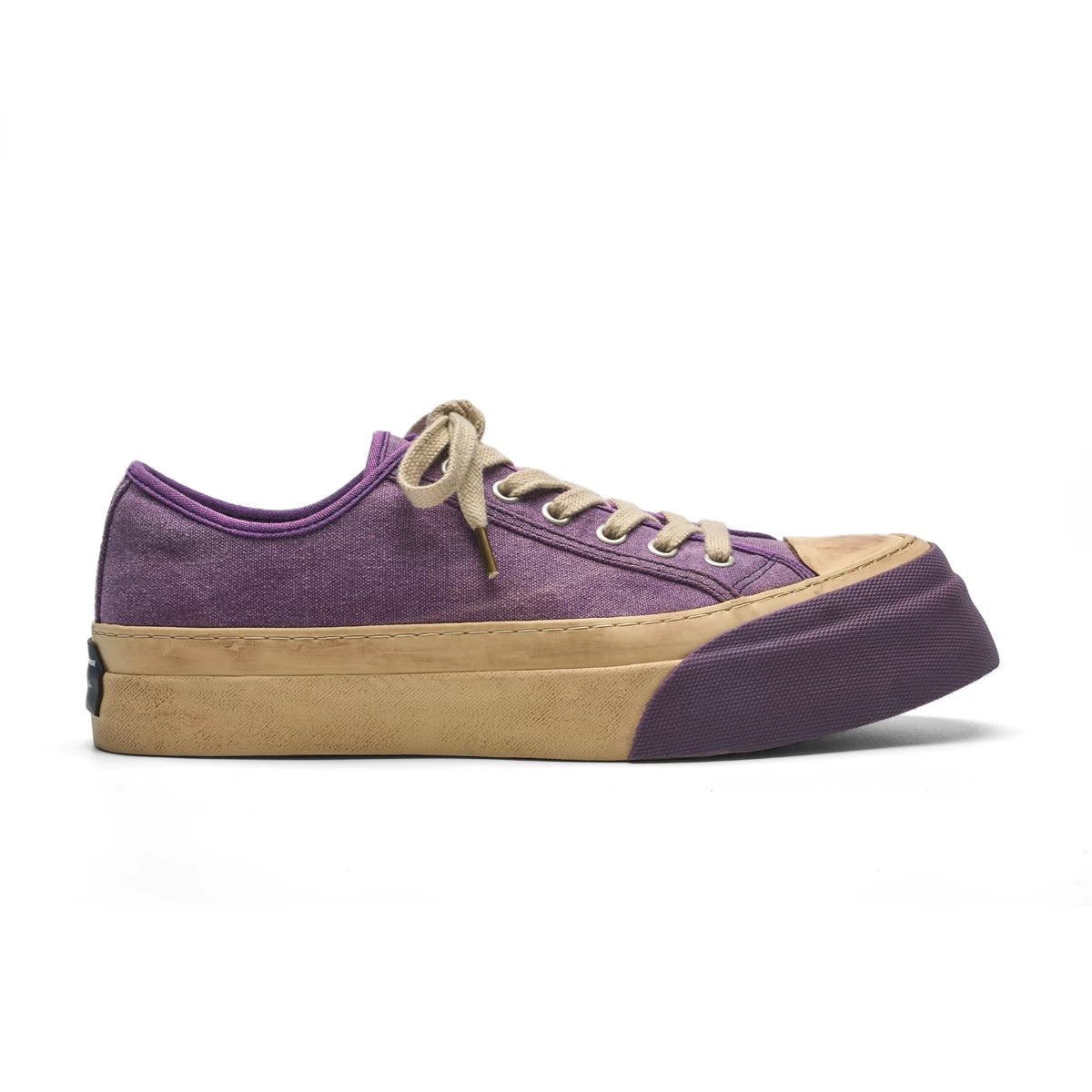Retro Canvas Platform Sneakers