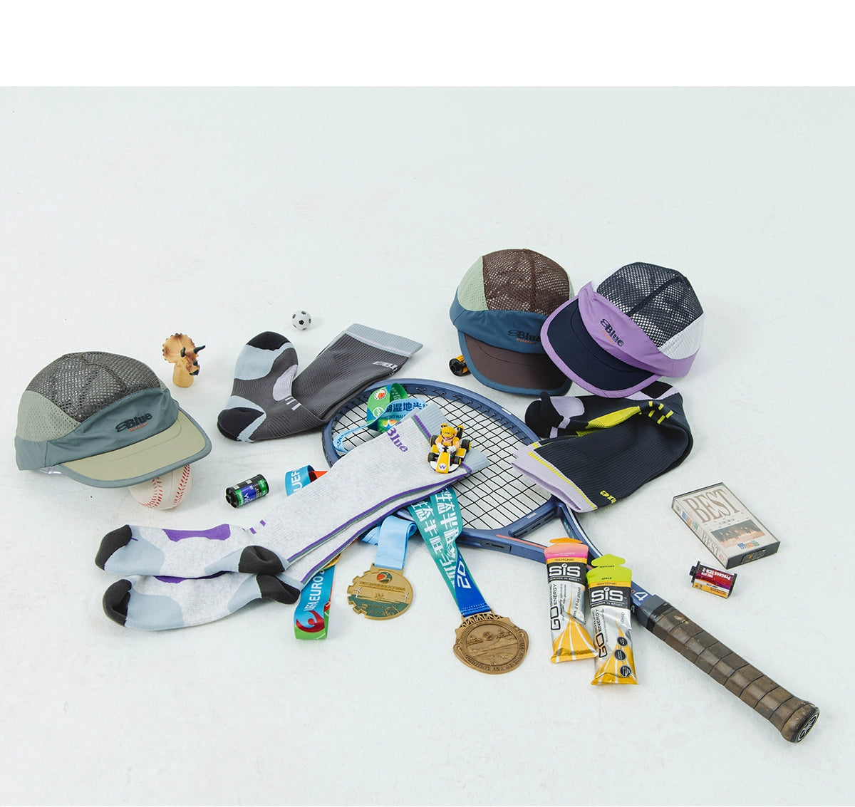 Colorblock Mesh Outdoor Sports Cap