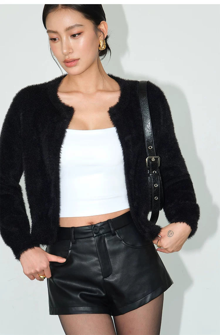 Soft Fluffy Cloud Fuzzy Cardigan