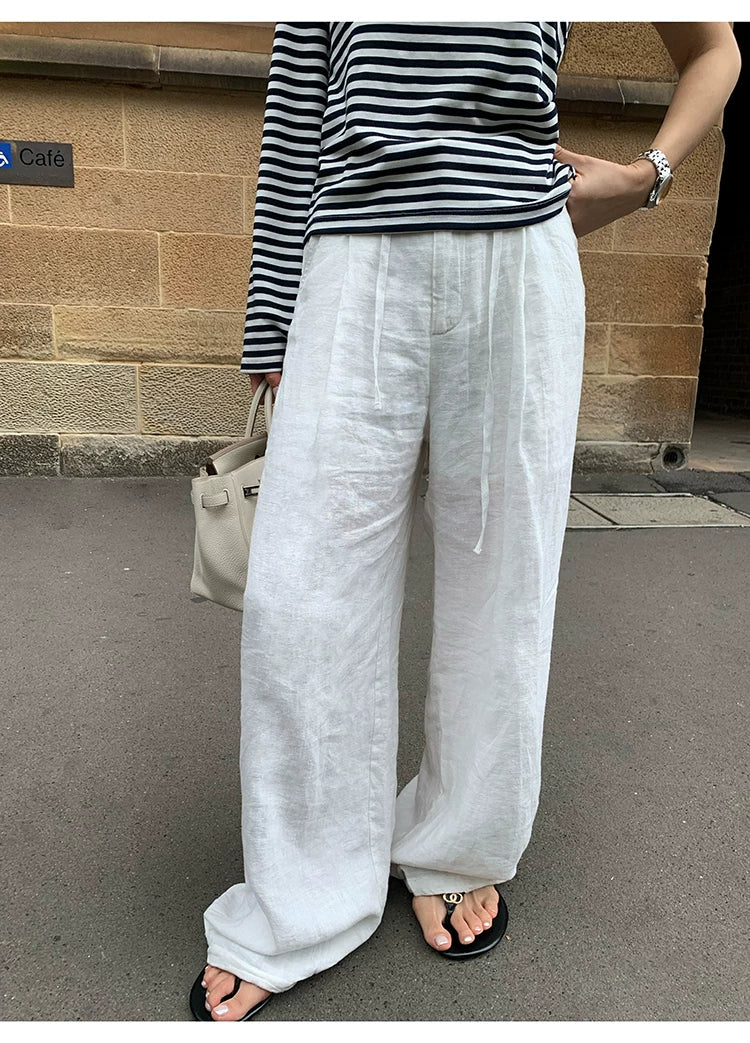 Harbor Breeze Oversized Linen Shirt