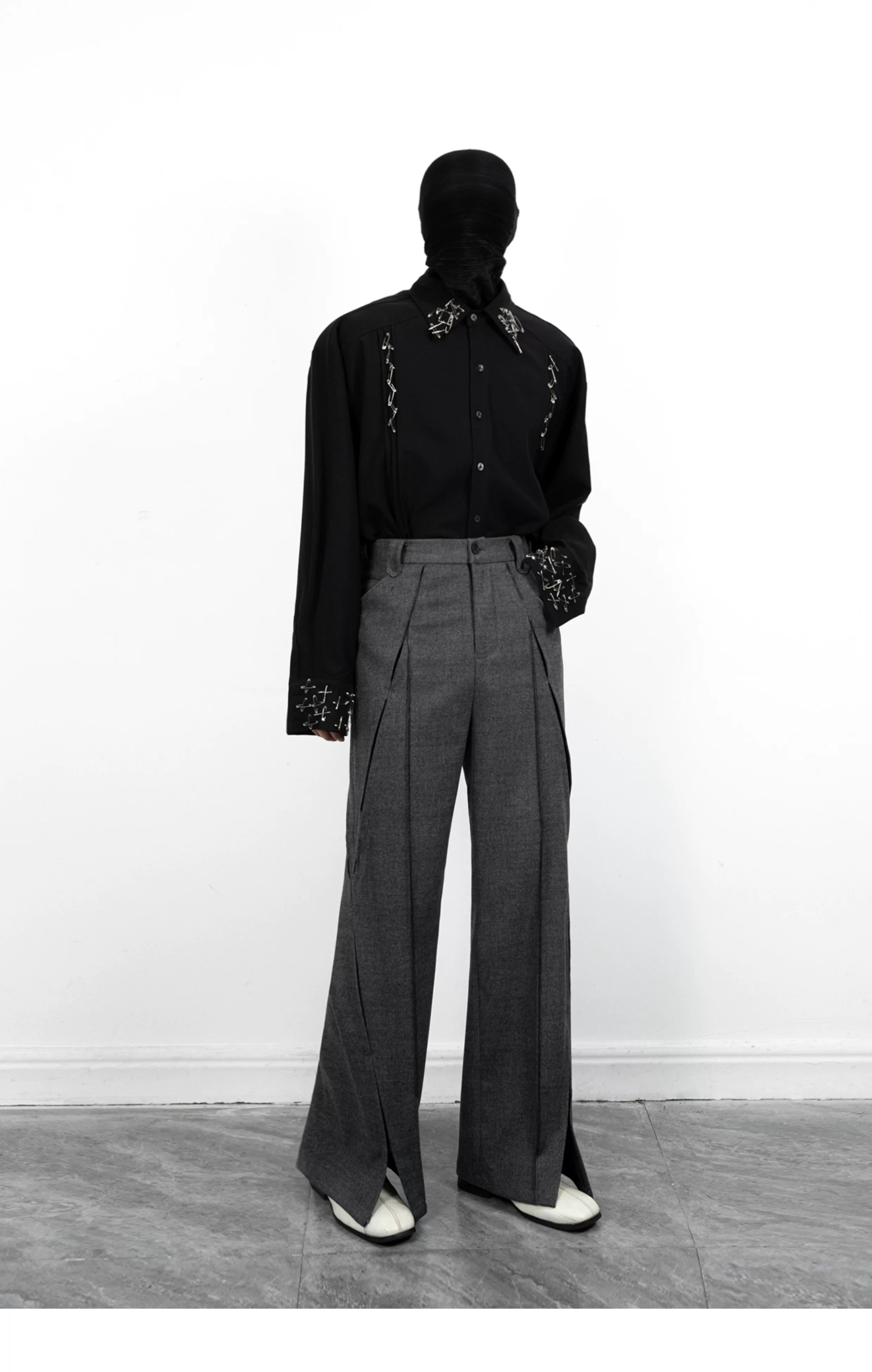 Rift Front‑Split Trousers