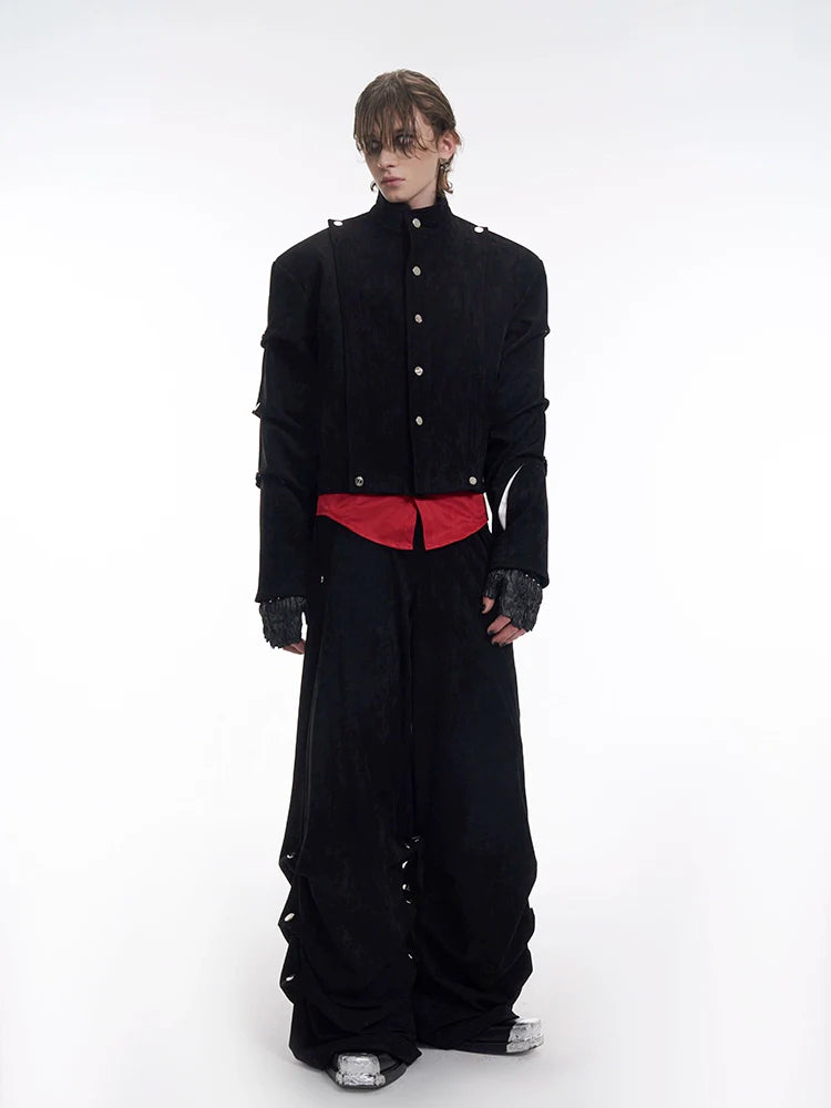 Gothic Military Jacket and Pants Setup
