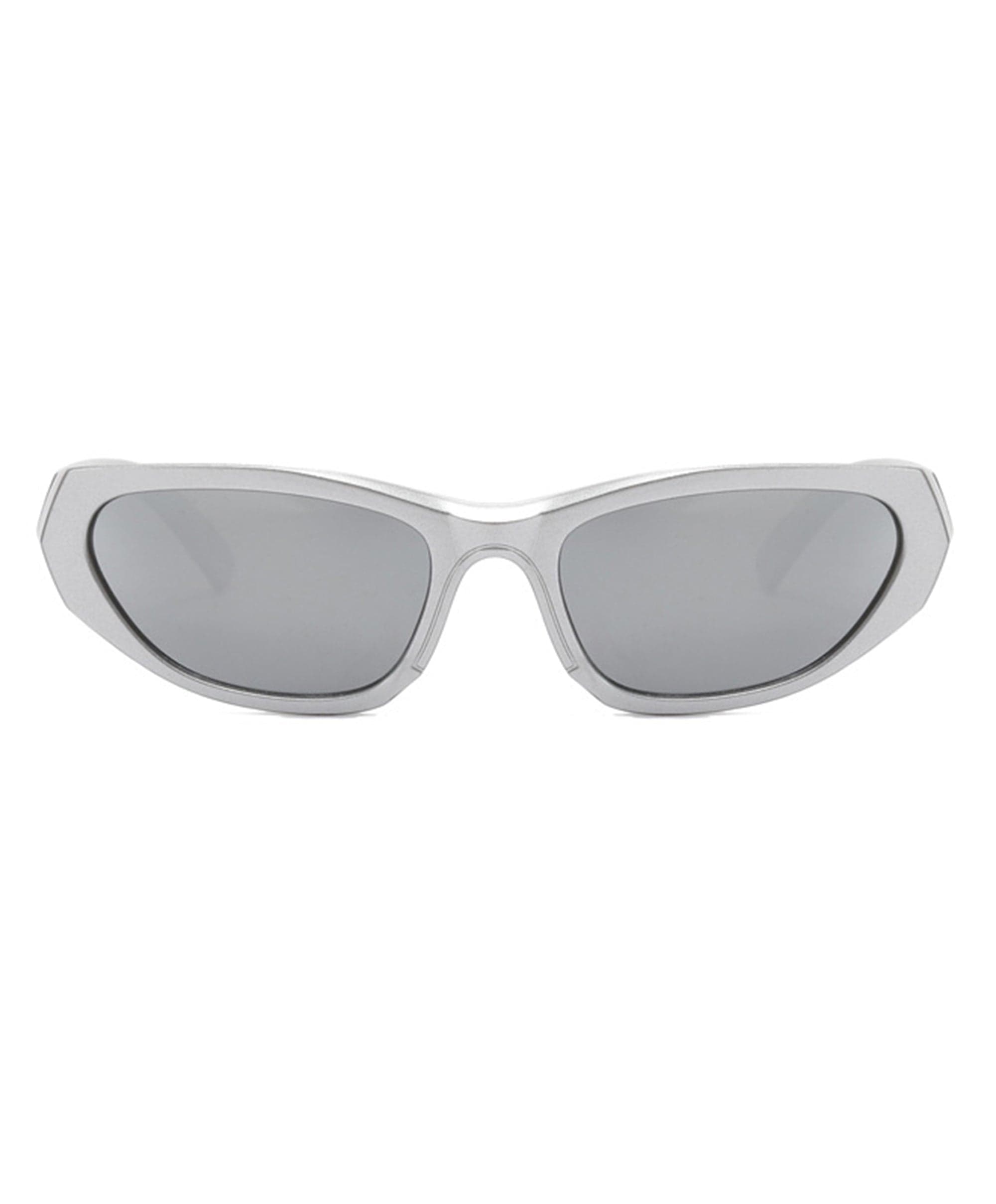 Bold Sculpted Cat-Eye Sunglasses - view 11