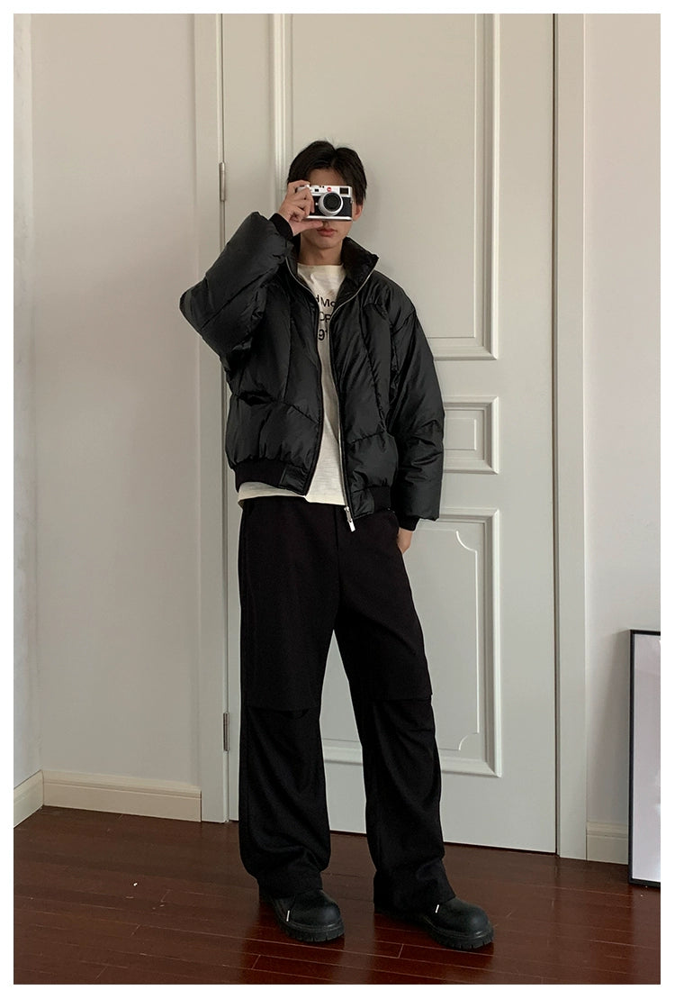 Classic Black Down Puffer Jacket