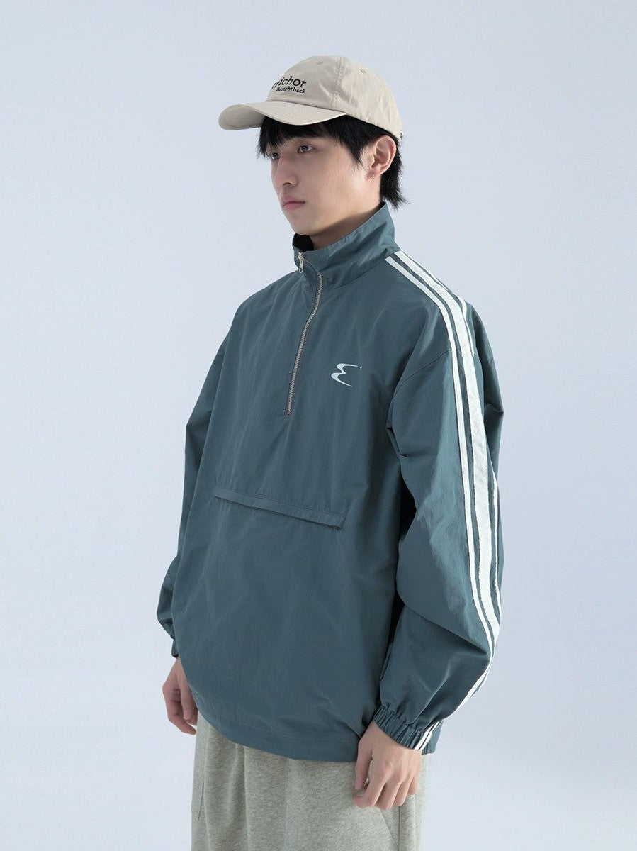 Half-Zip Athleisure Jacket - chiclara