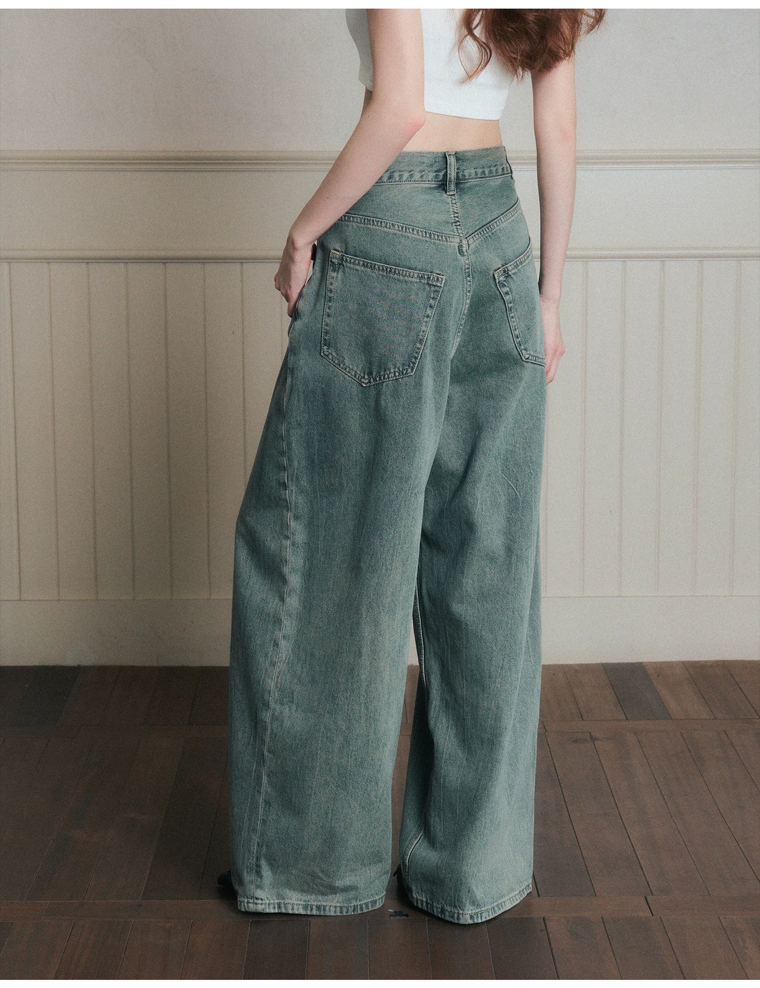 Vintage Drift Wide-Leg Jeans