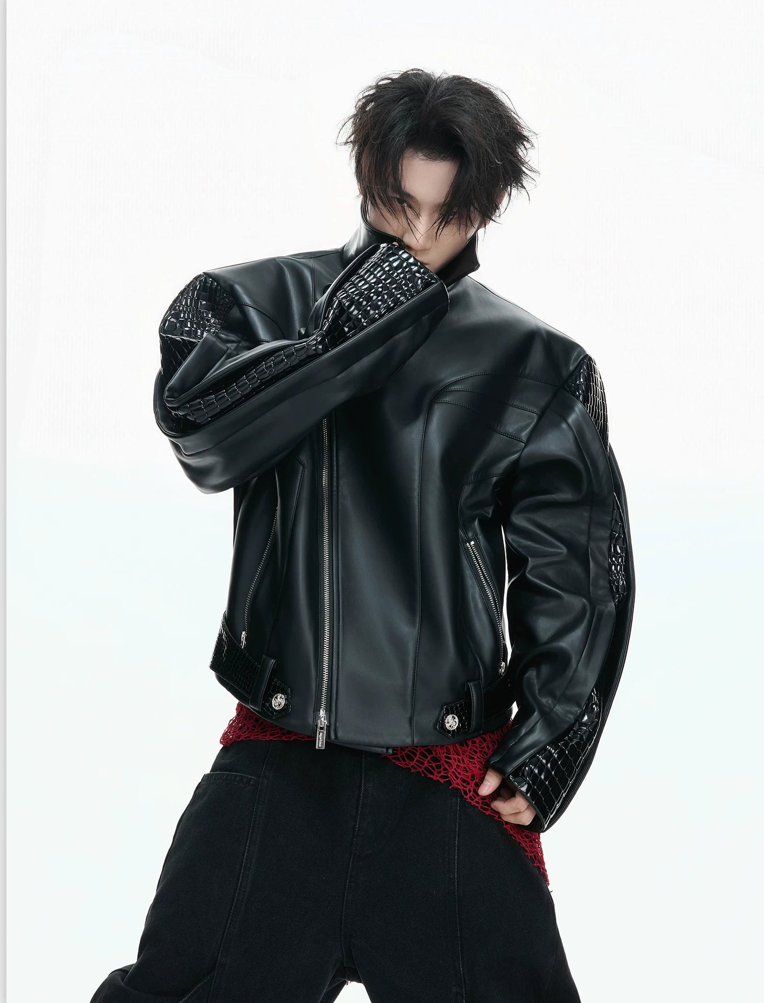 Tessellate Grid Armor Rider Jacket