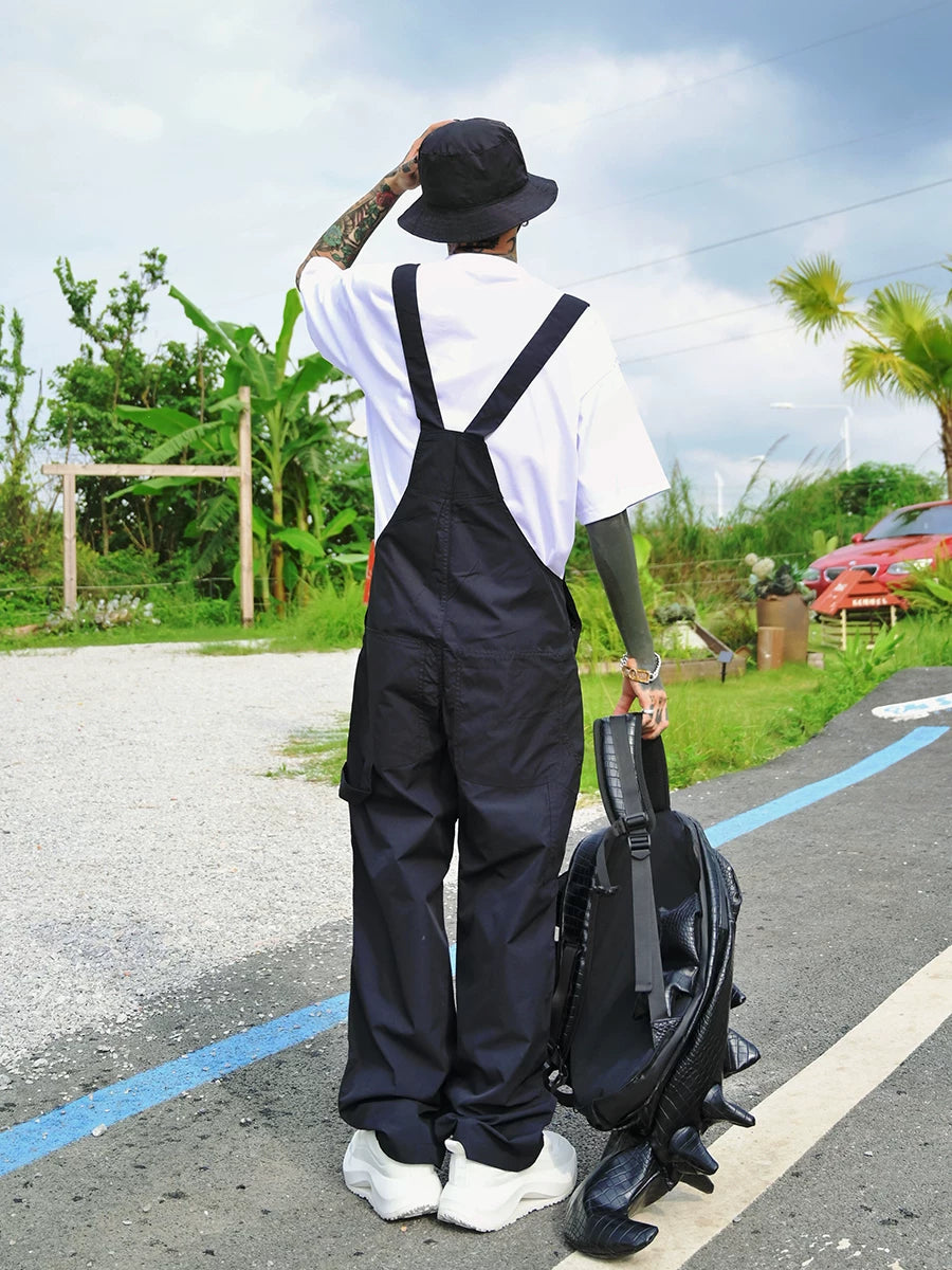 Skyline Workwear Wide‑Leg Overalls