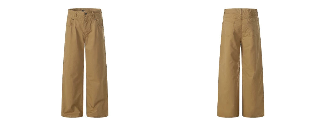 Drape Wide Chino Pants