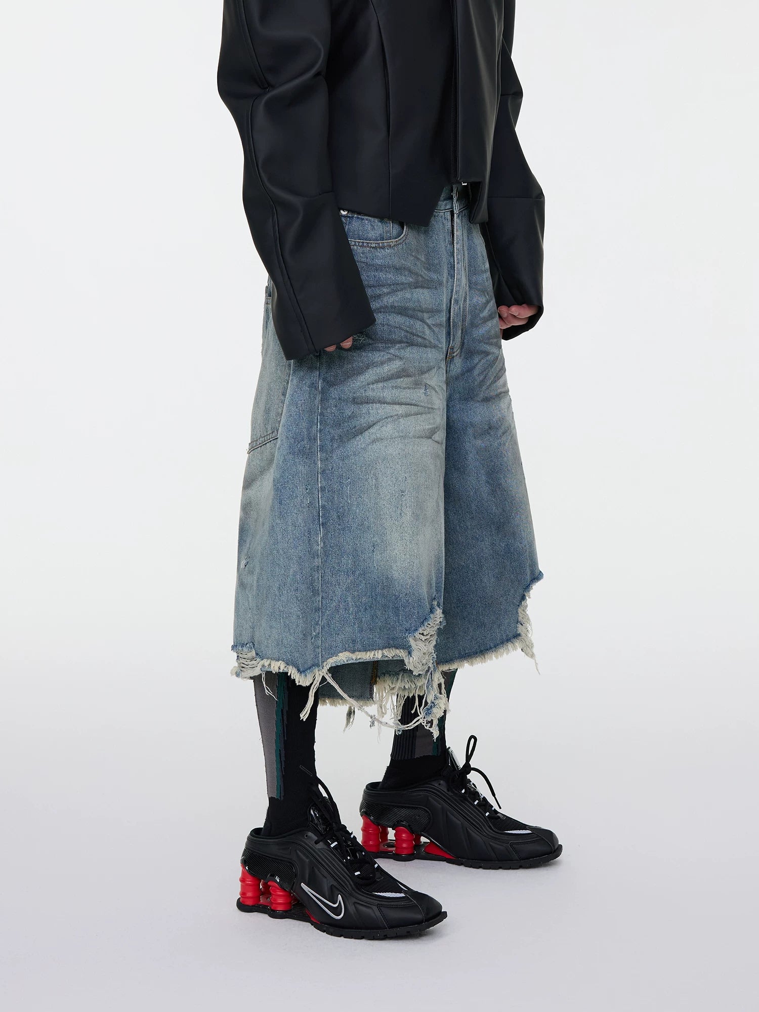 Quarry Ruin Cutoff Denim Shorts