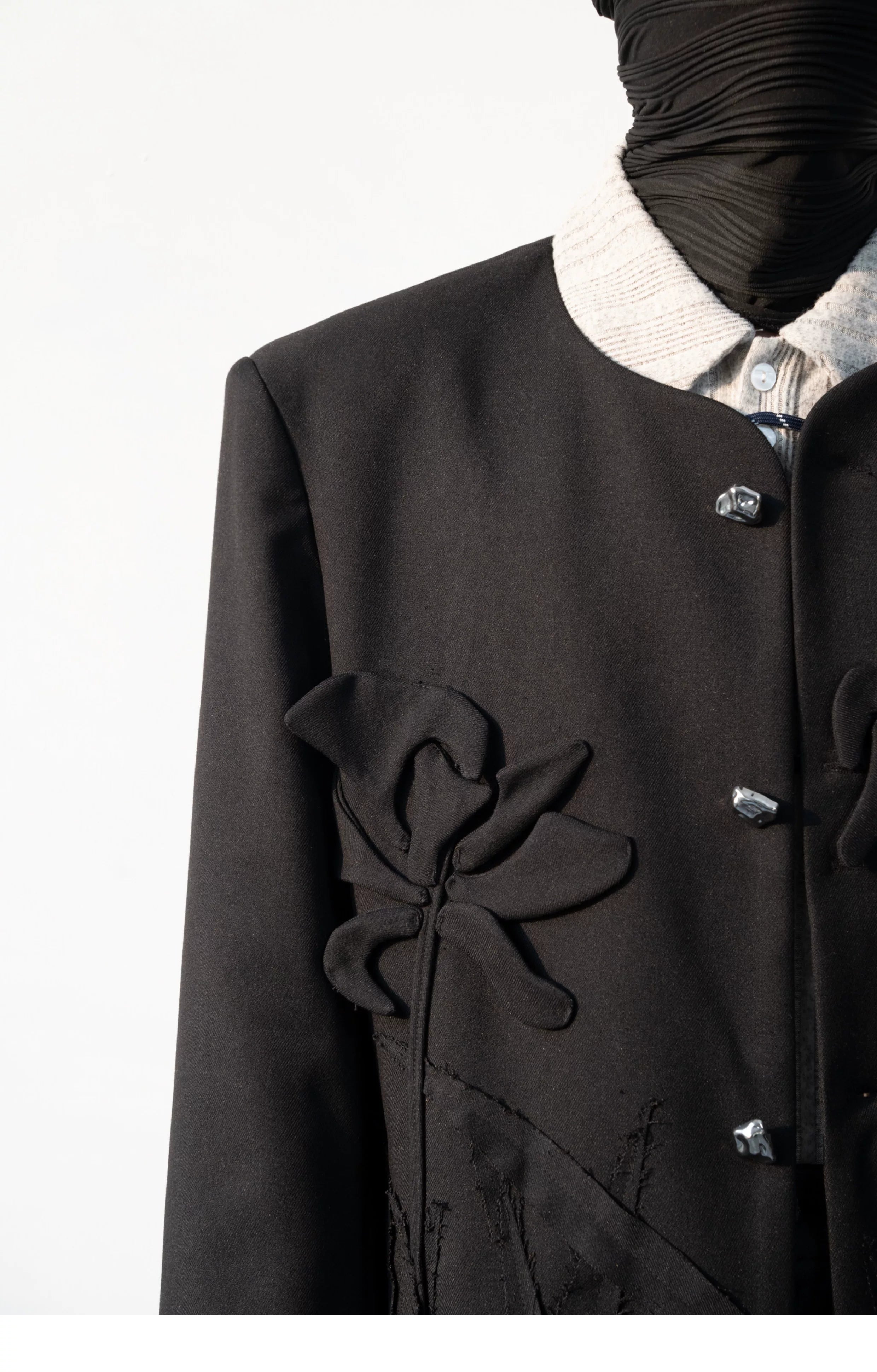 Shadow Bloom Relief Coat