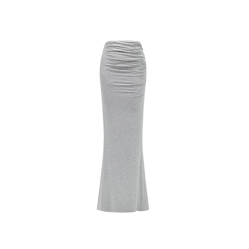 Essential Comfort Mid-Rise Bodycon Midi Skirt - chiclara