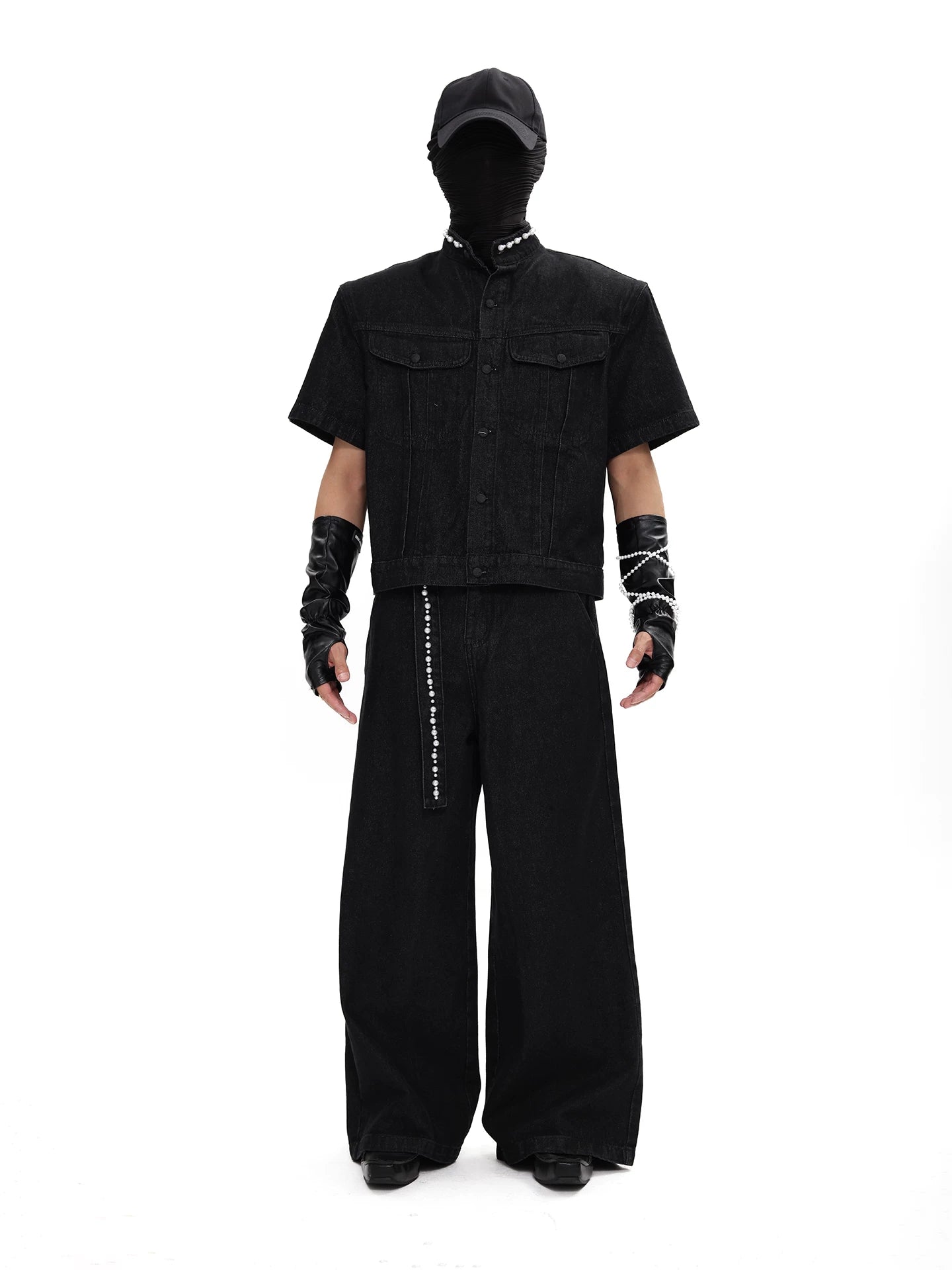 Aurora Studded Denim Armour Shirt