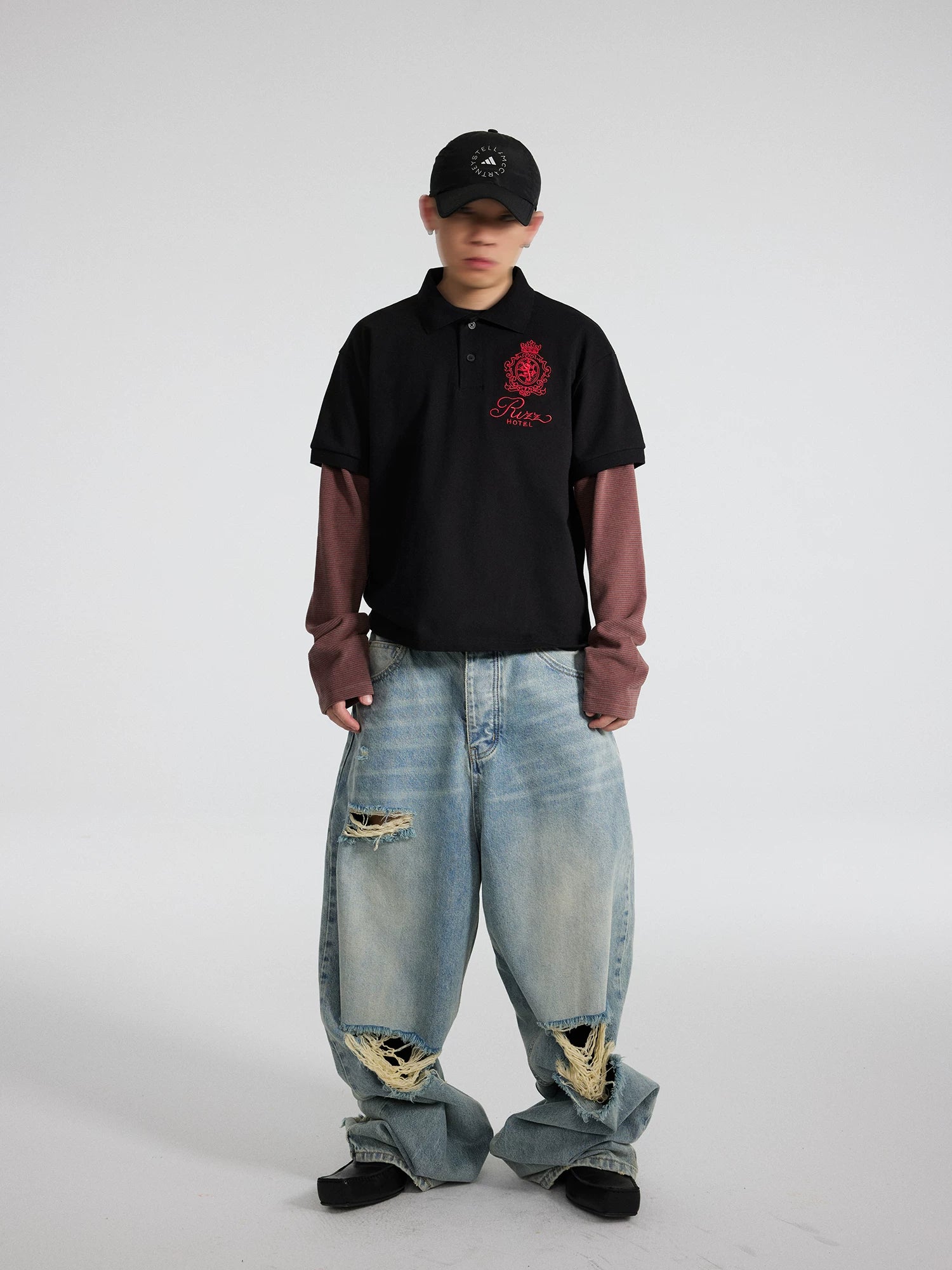Tidal Stack Shredpool Balloon Jeans