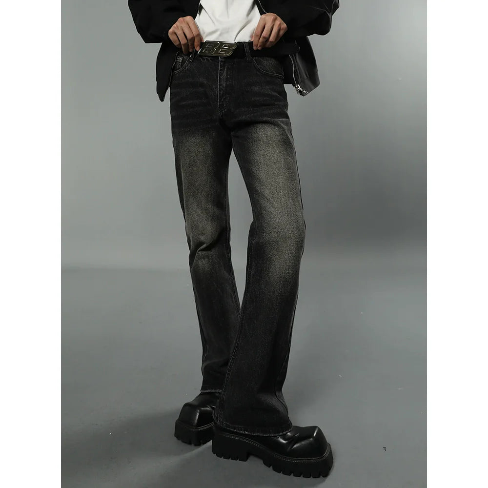 Midnight Fade Straight-Leg Jeans