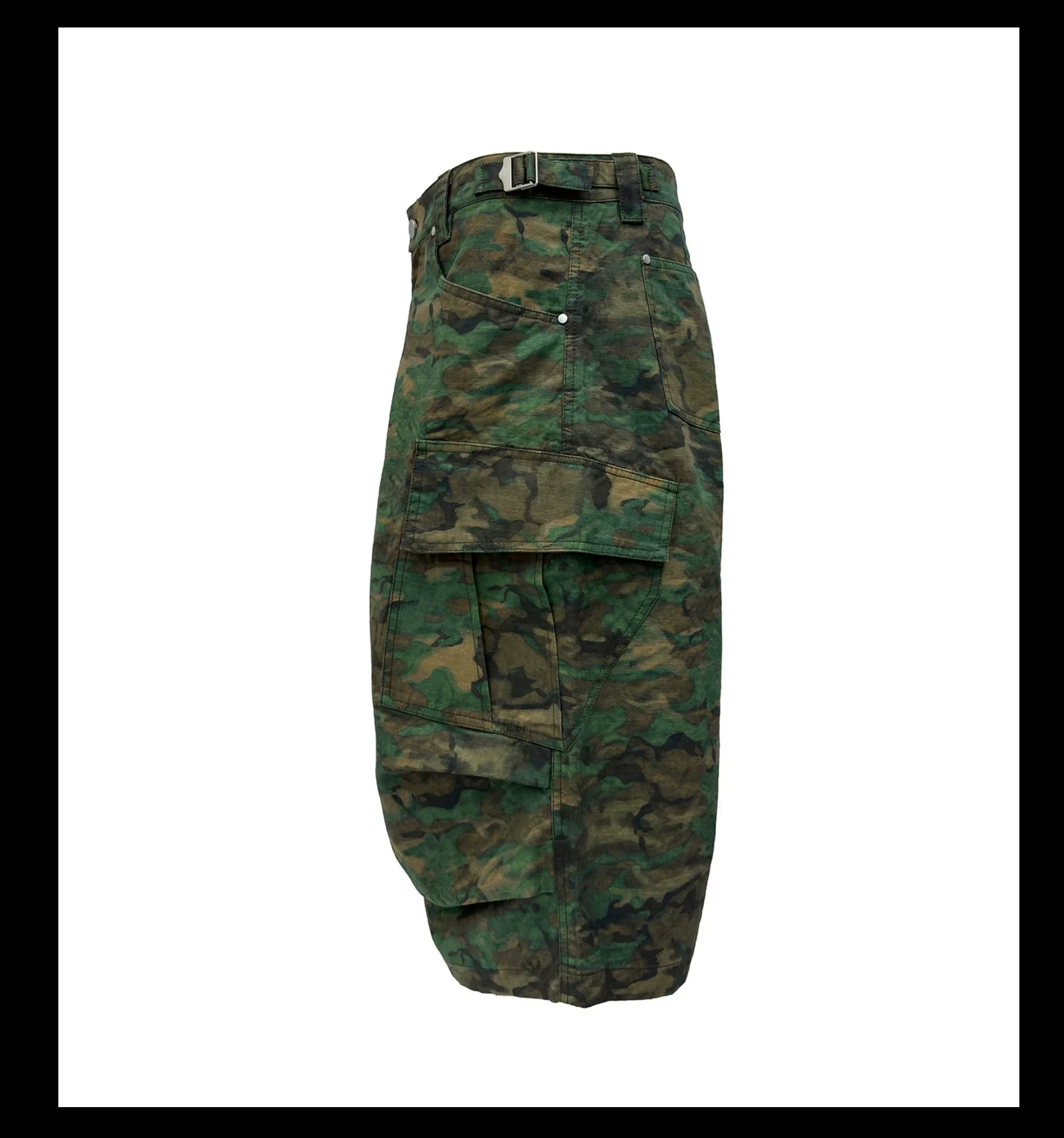 Timberfall Tiered Camo Cargo Shorts