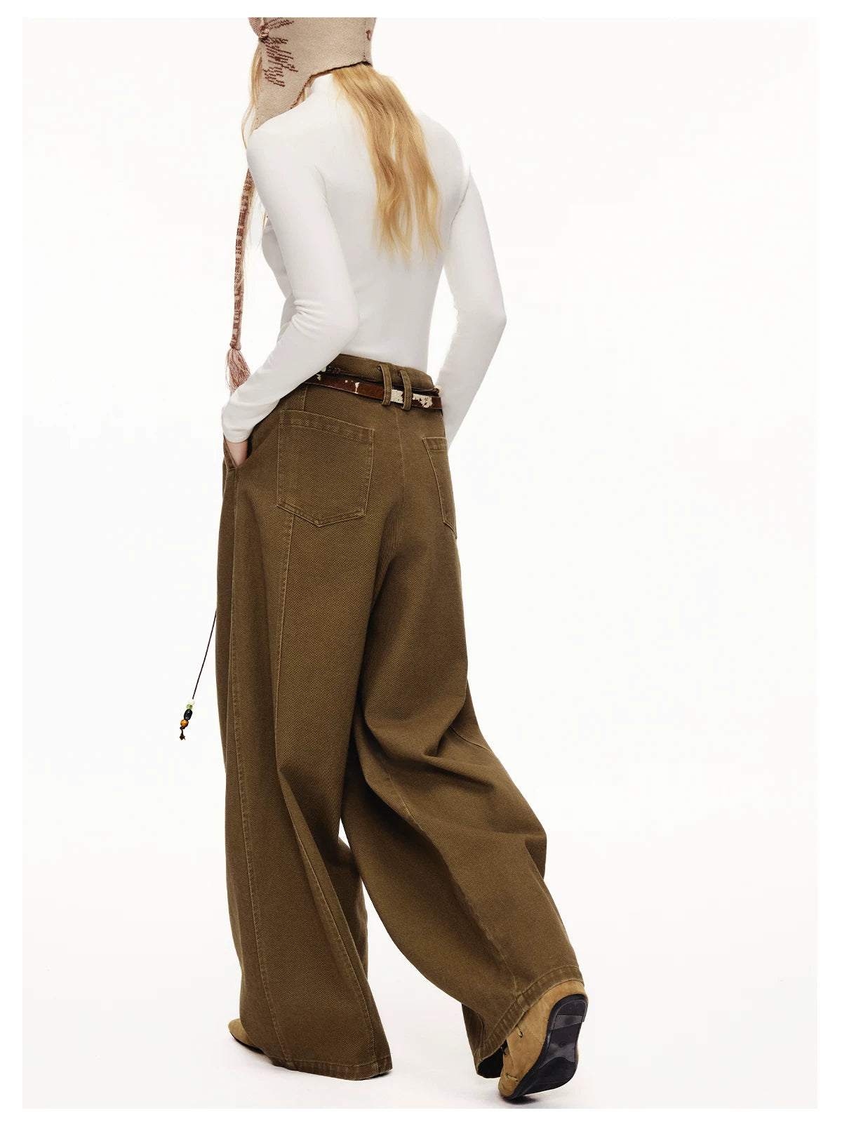 Storybook Stable Wide‑Leg Trousers