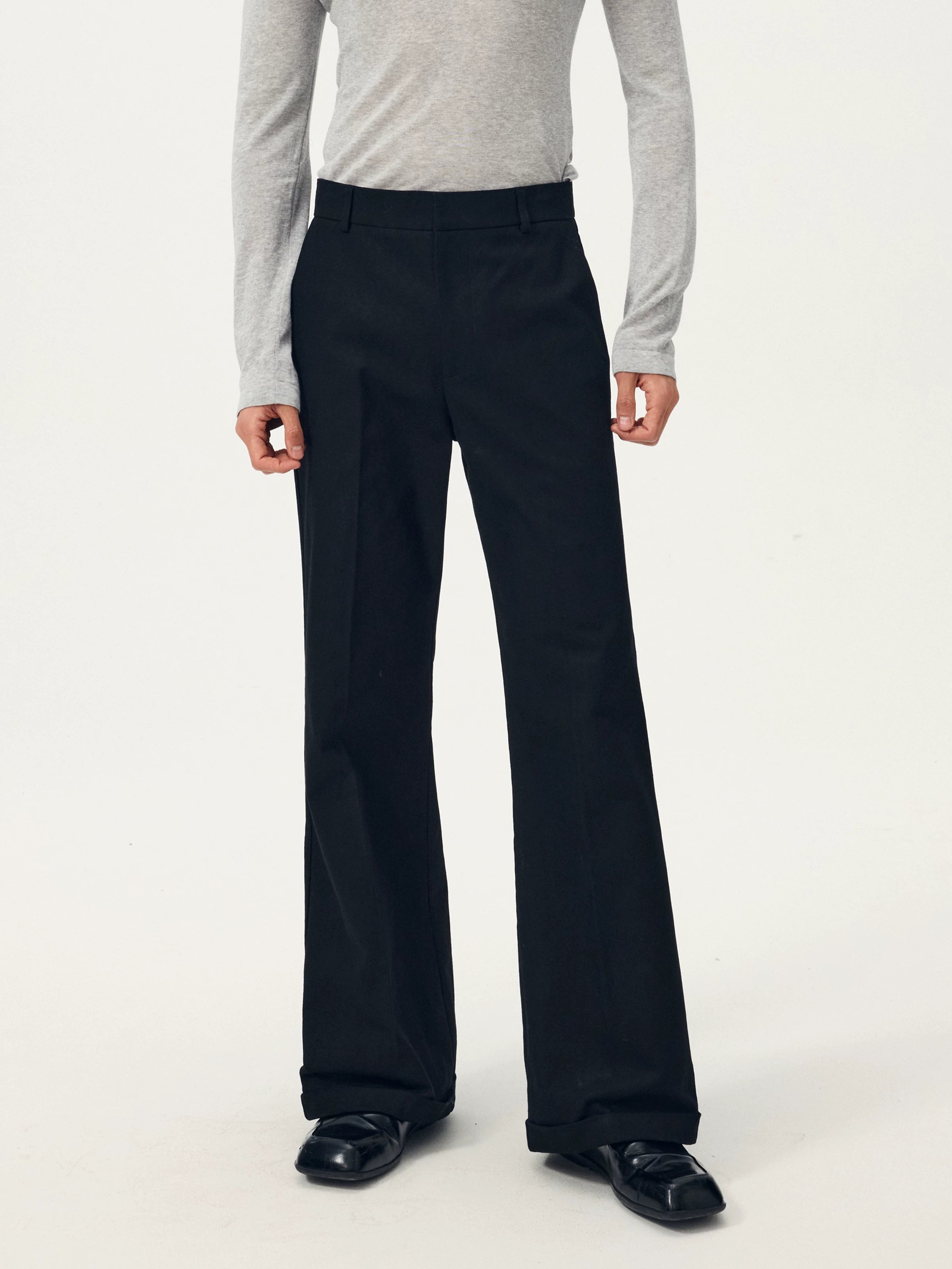 Ebony Line Flare Trousers
