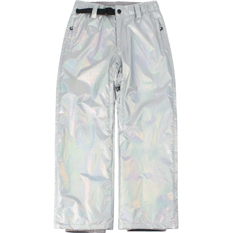 AuroraGlaze Shimmer Snow Pants