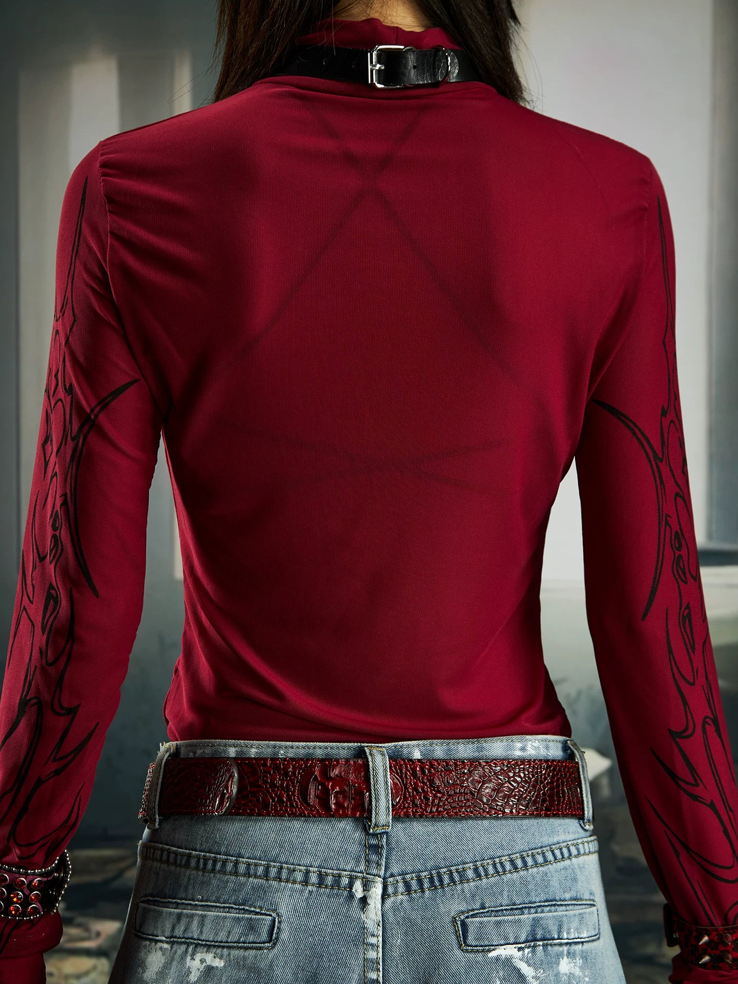 Riot Warpaint Mesh Tops