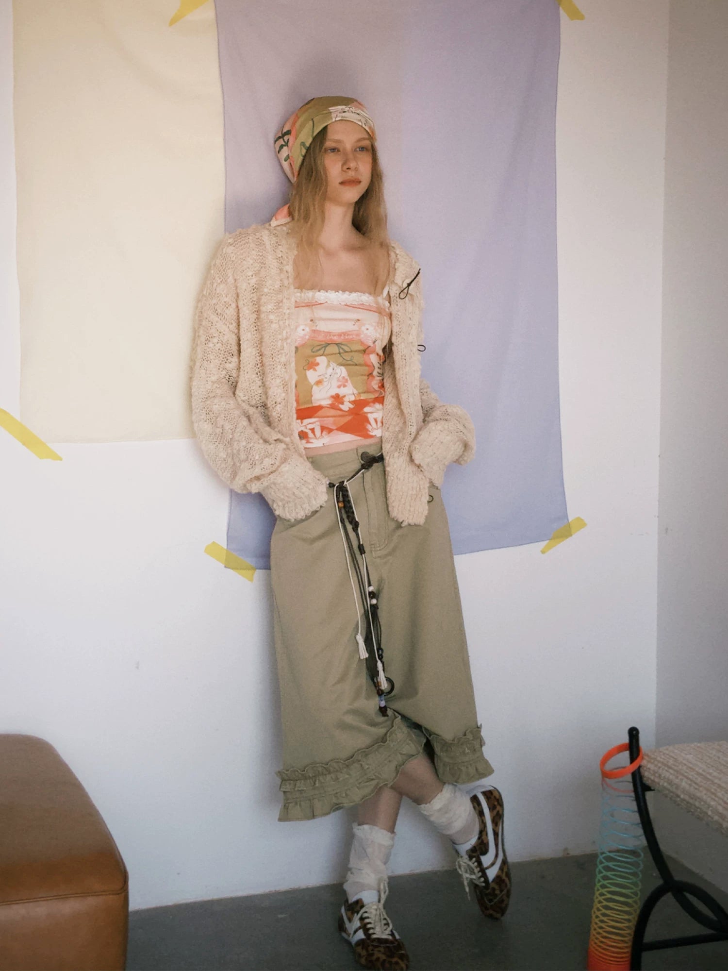 Playground Poet Ruffle Hem Culottes
