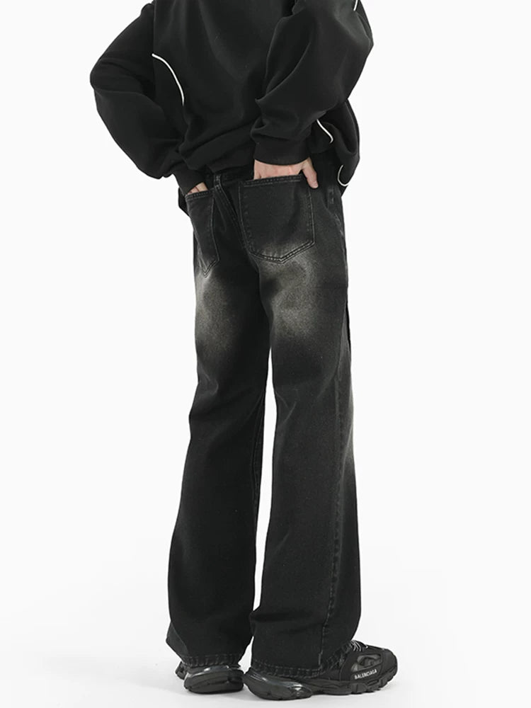 Sunfade Arc Flare Denim Pants