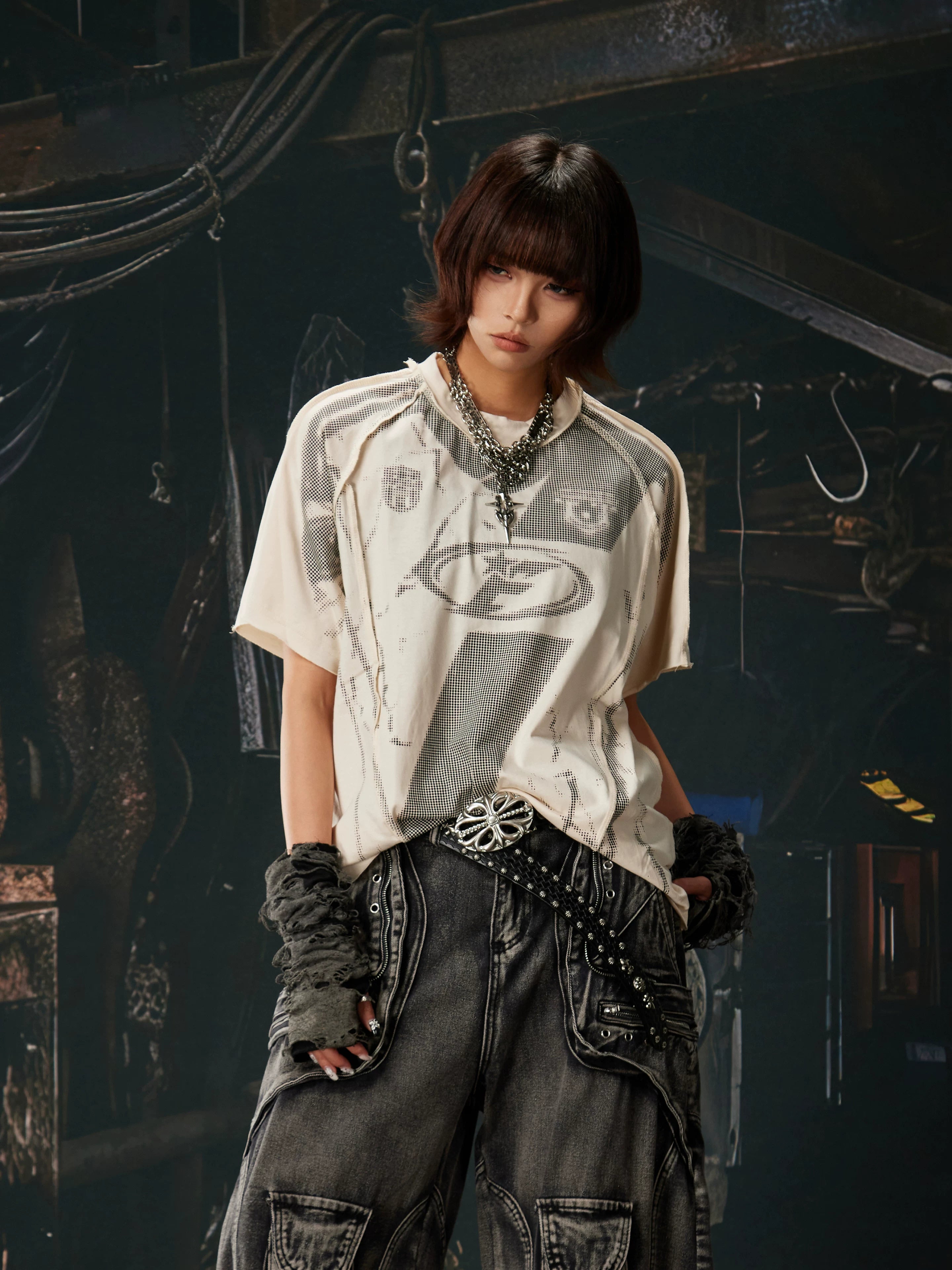 Fractured Legend 23 Tech Knit Jersey Tee