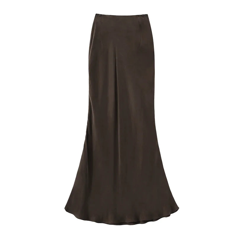 Espresso Nocturne Draped Halter Top