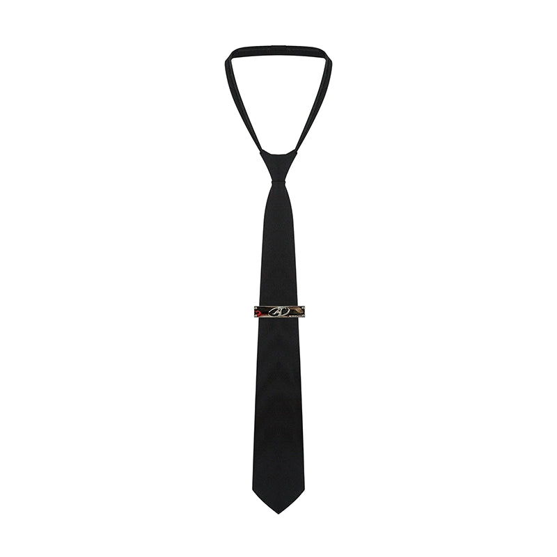 Eclipse Bar Minimalist Slim Tie