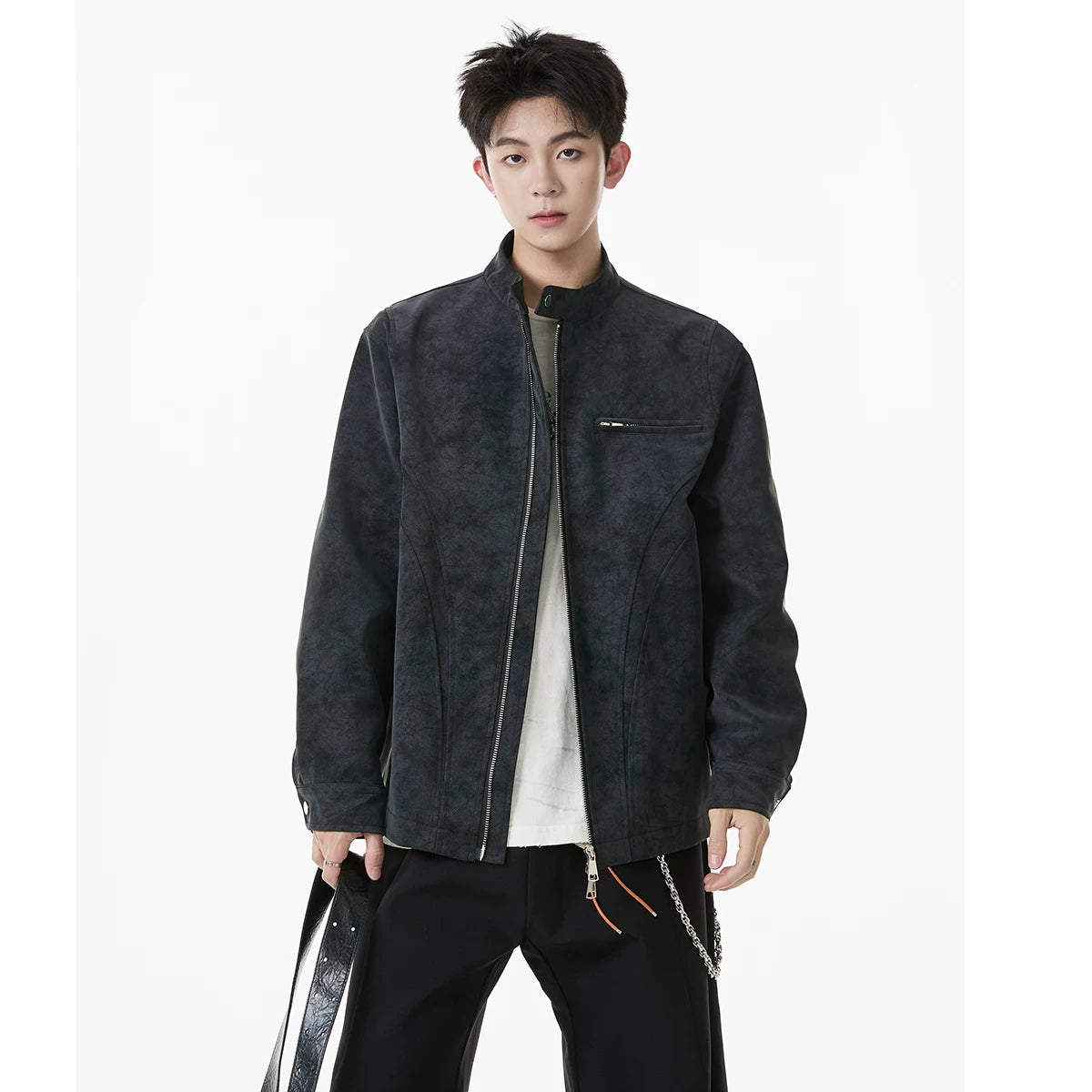 Stoneway Moto-Cut Zip Jacket