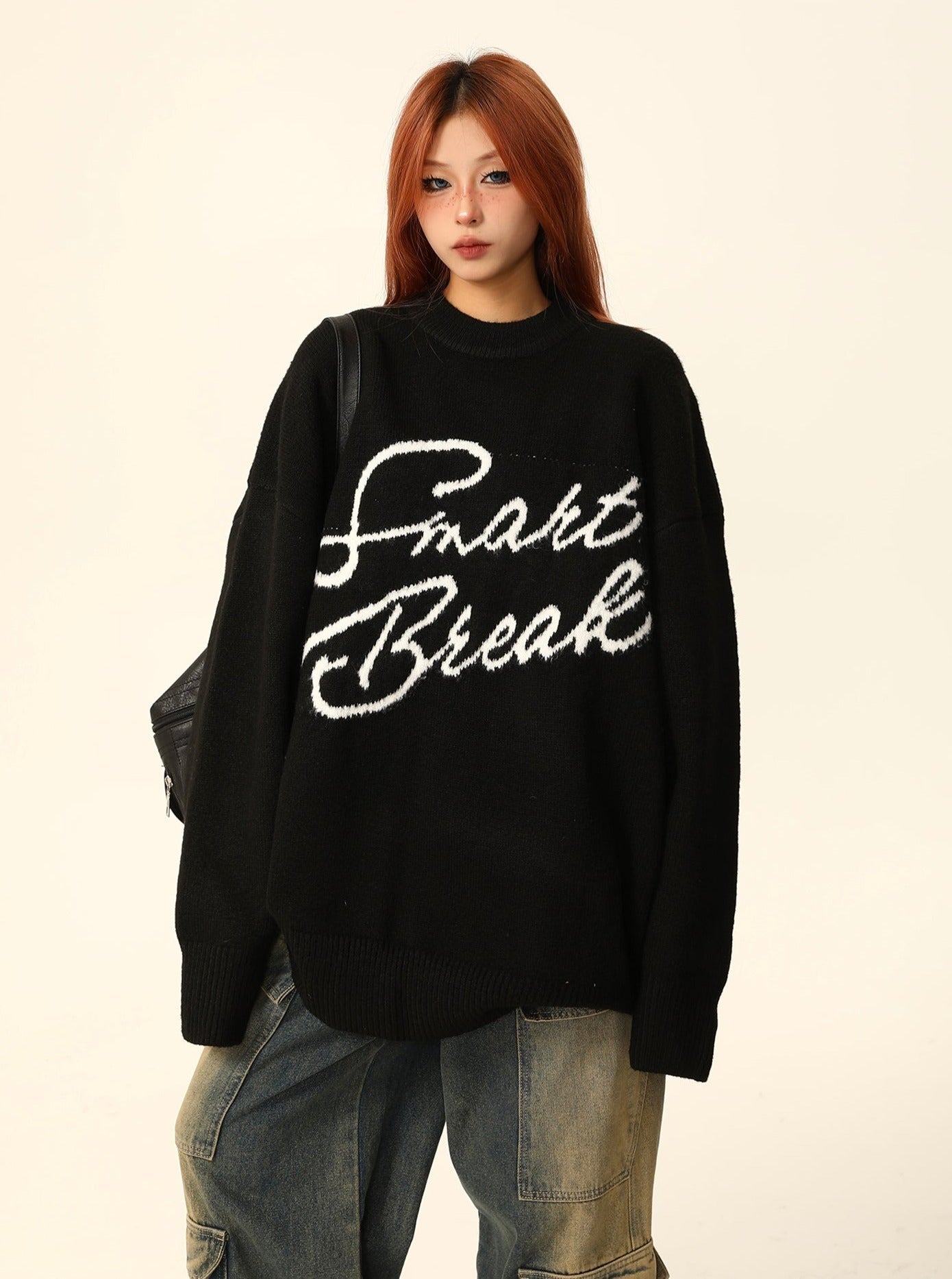 Smart Break Knit Sweater