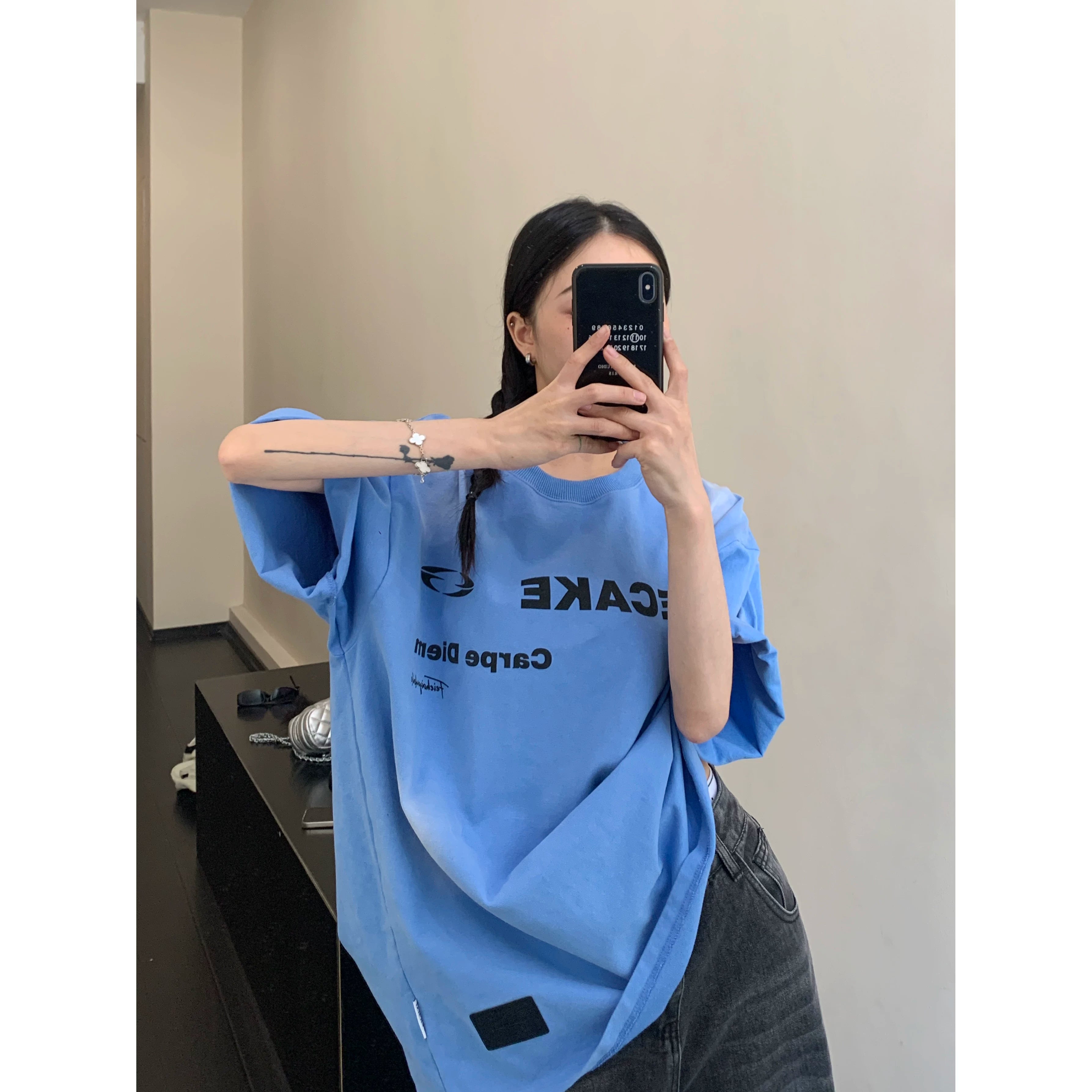 Sky Fade Ricecake Tee