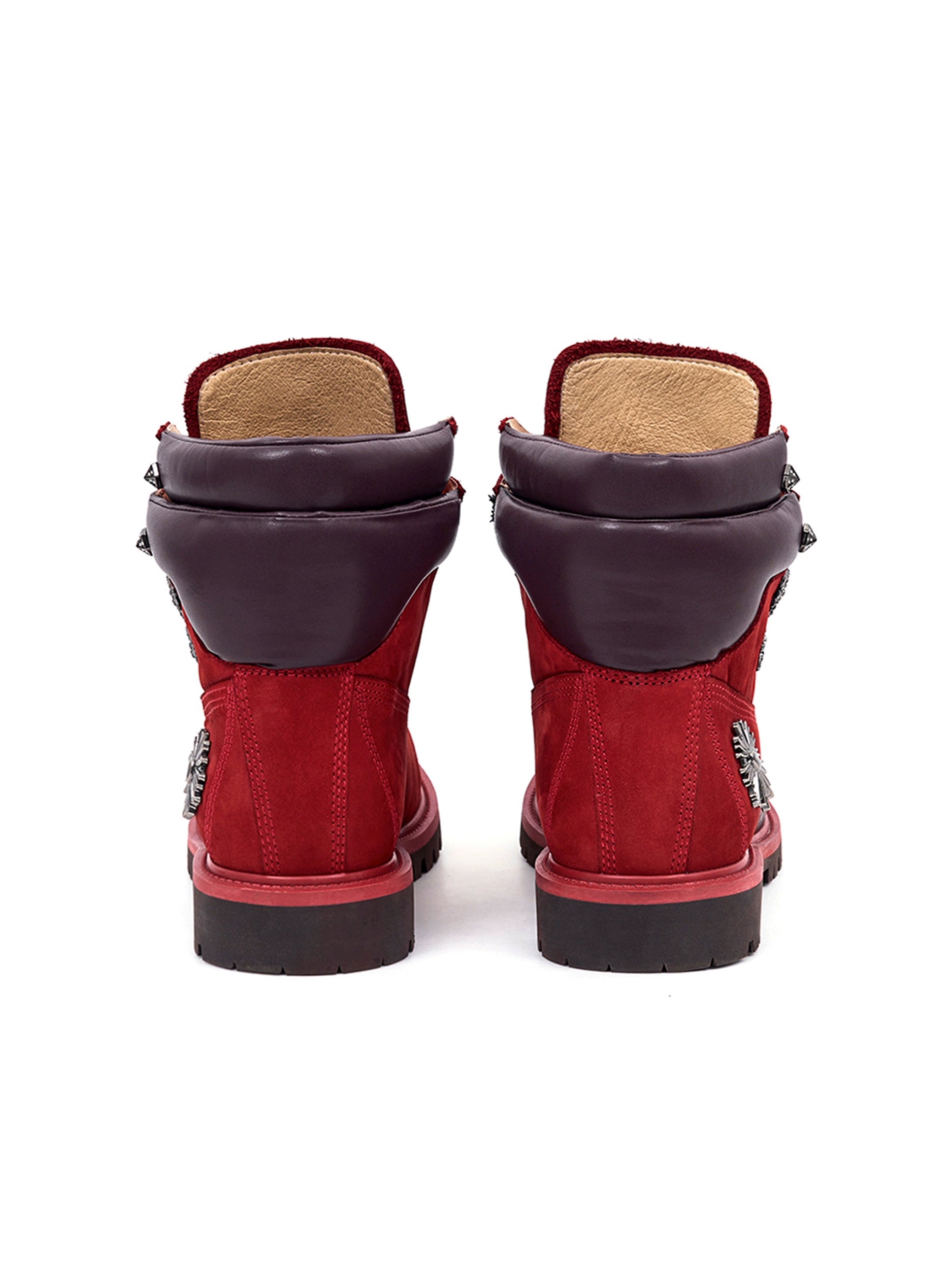 Midnight Inferno Sunburst Combat Boots