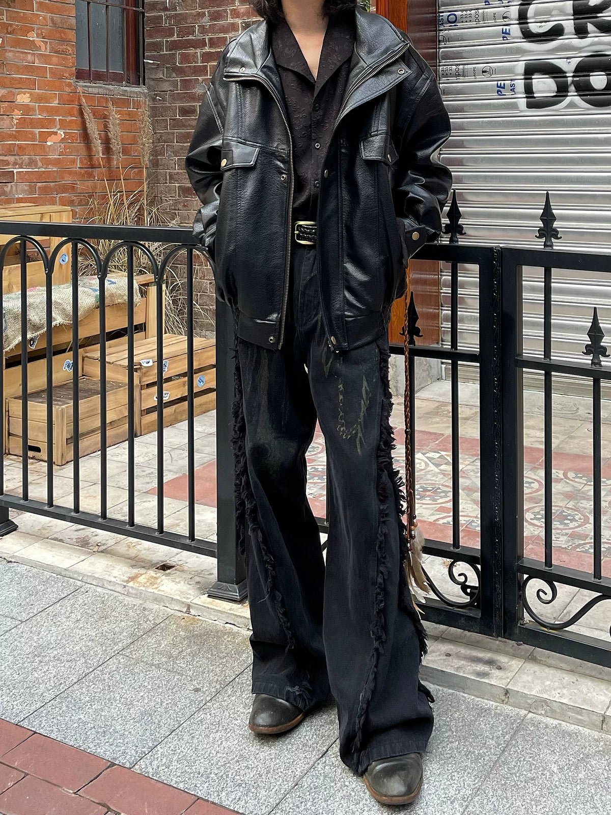 Gravemont Oversized Moto Jacket