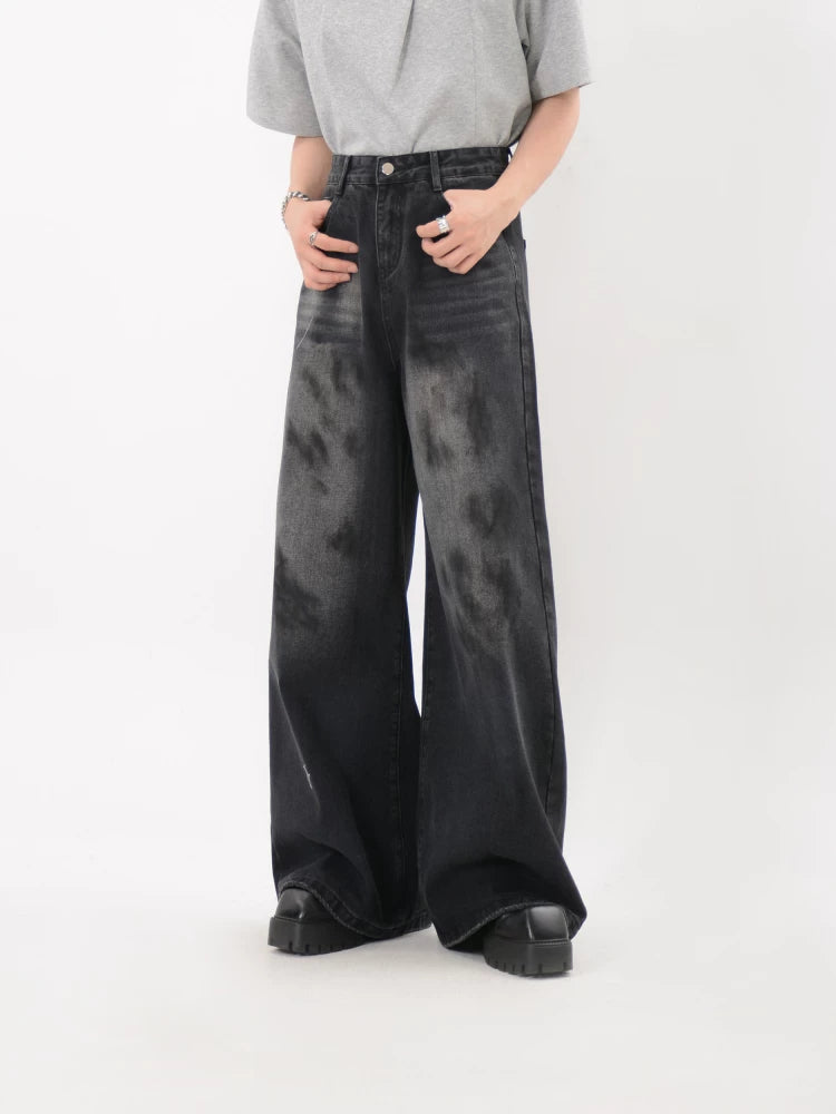 Storm Fade Wide Leg Jeans